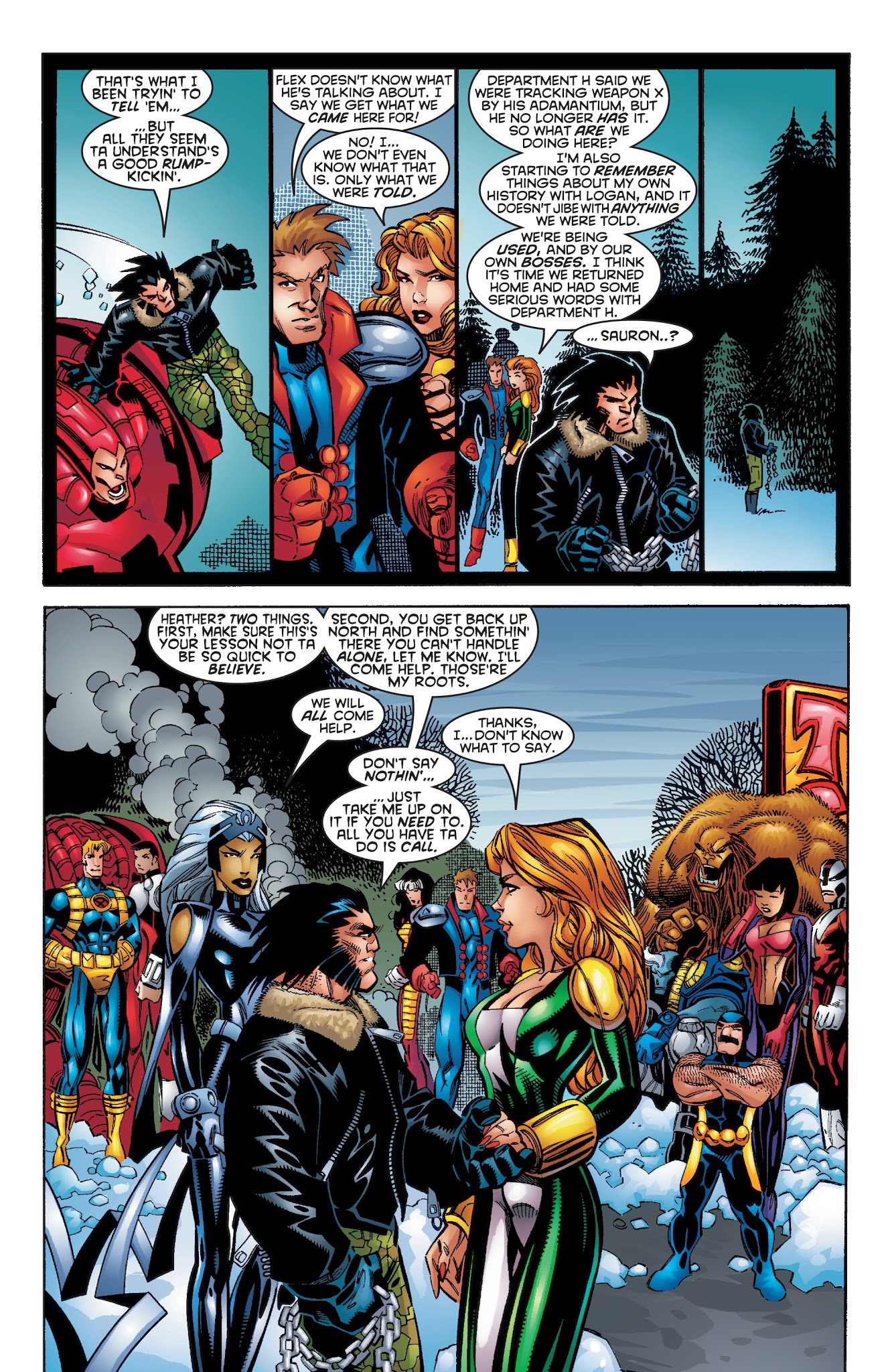 Read online X-Men: Blue: Reunion comic -  Issue # TPB - 152