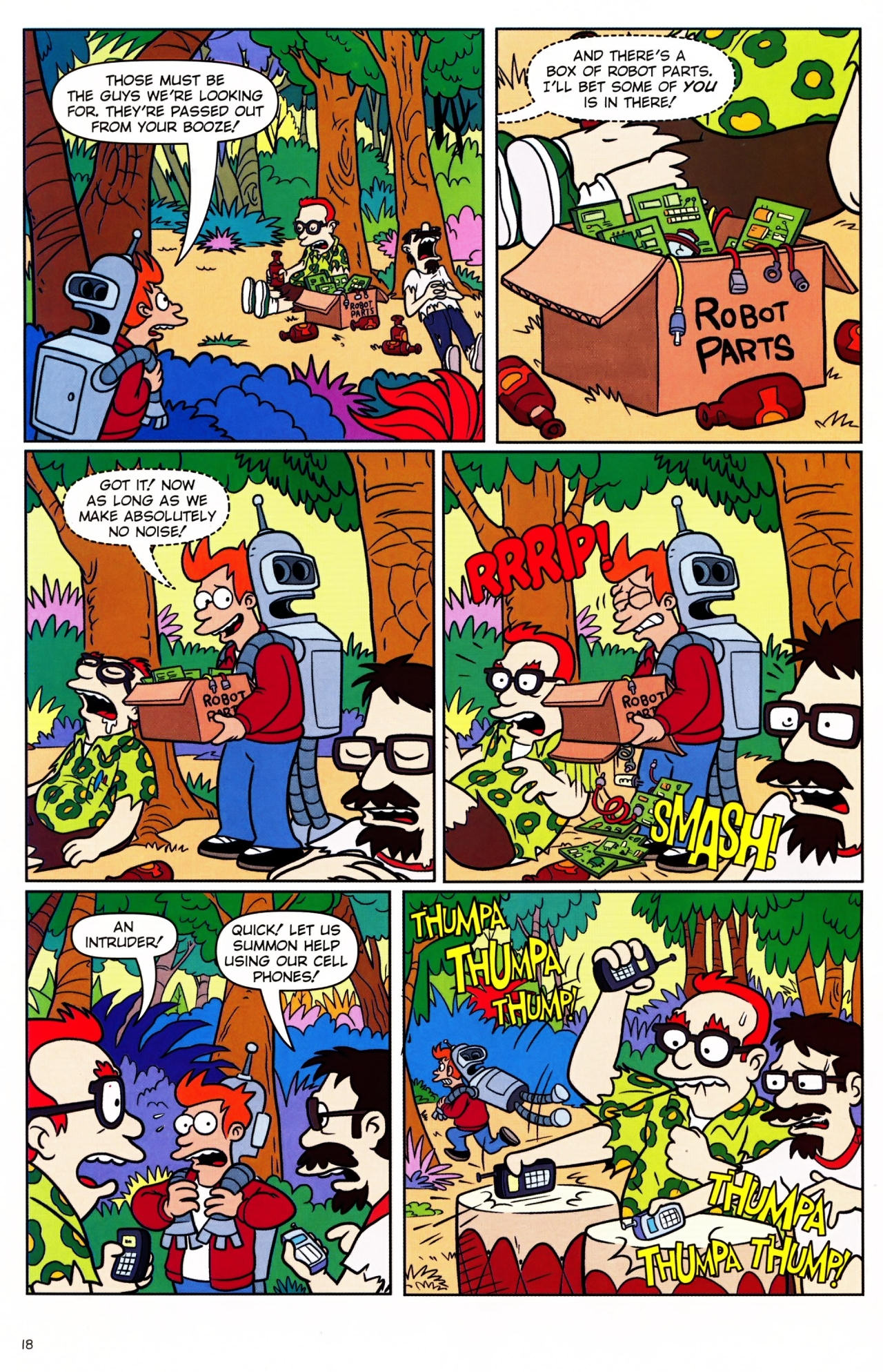 Read online Futurama Comics comic -  Issue #38 - 14