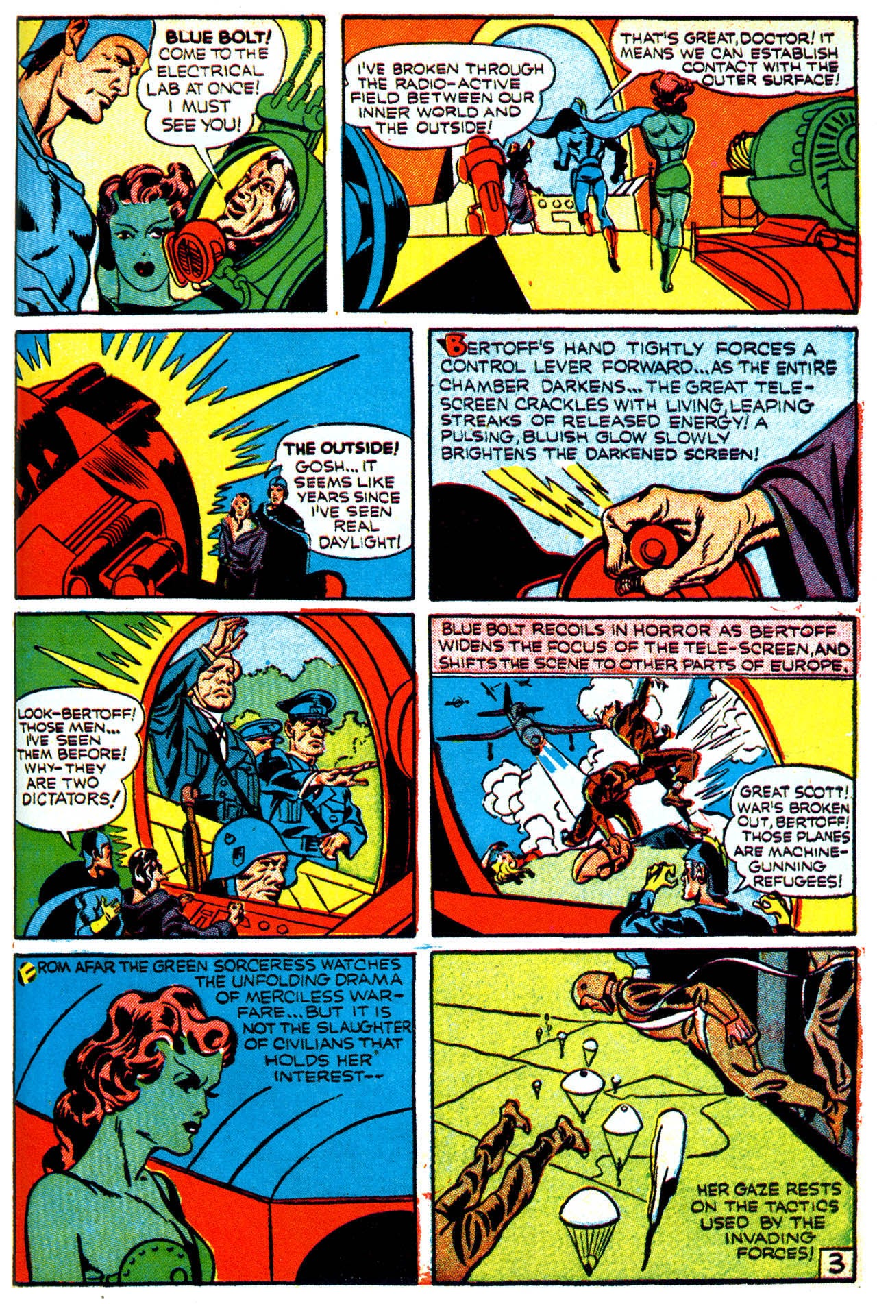 Read online Blue Bolt comic -  Issue # TPB - 53