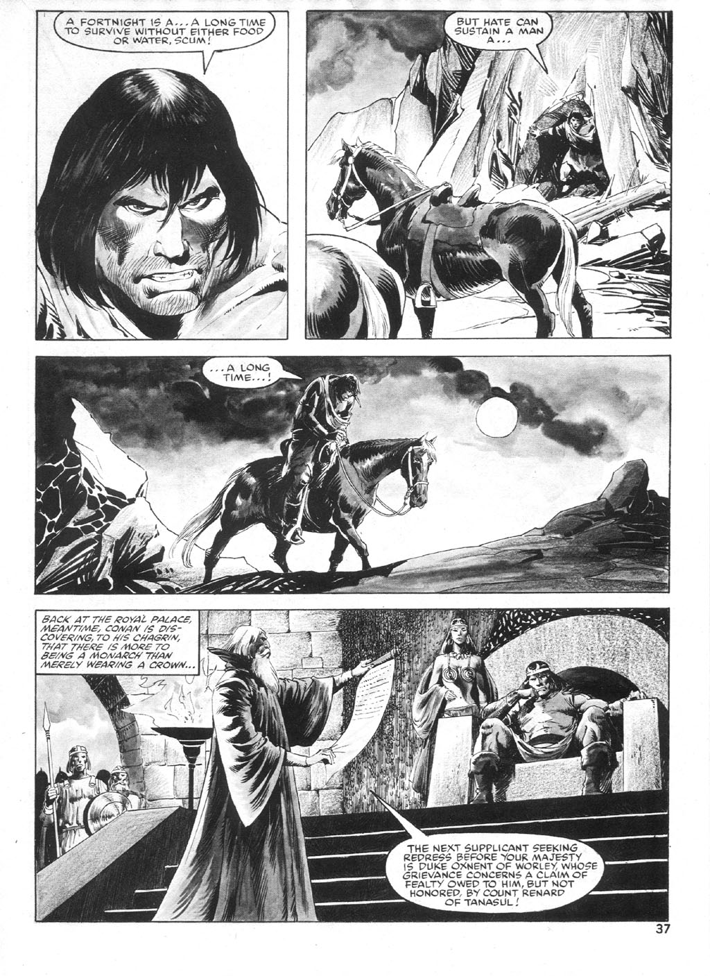 Read online The Savage Sword Of Conan comic -  Issue #93 - 37