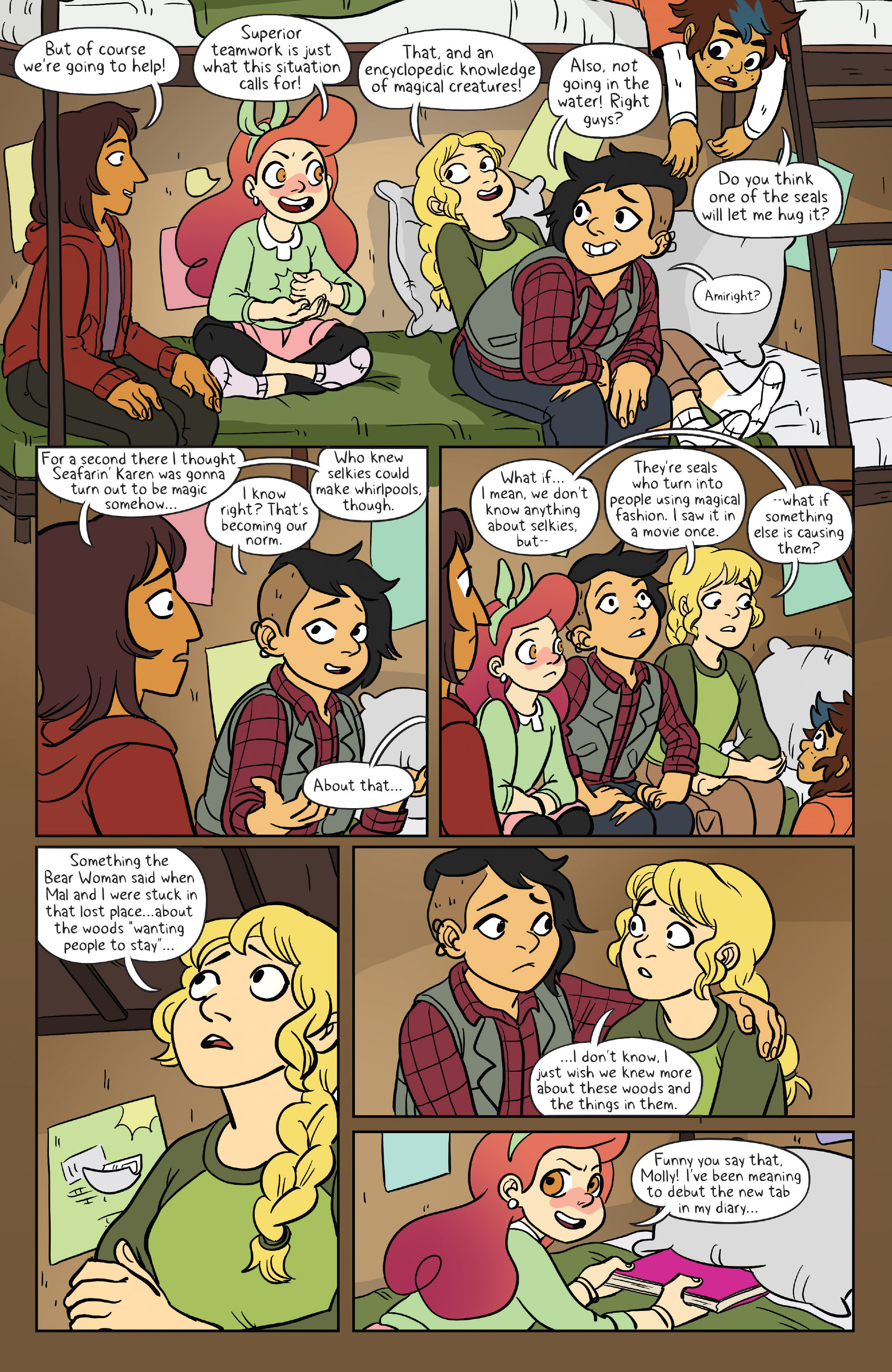 Read online Lumberjanes Vol. 6 comic -  Issue # TPB - 19