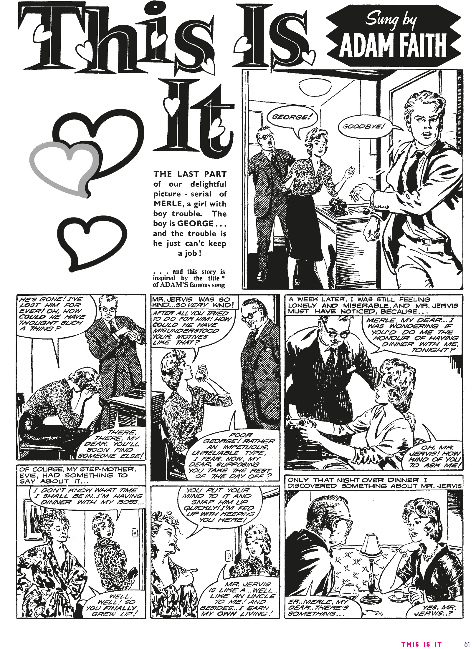 Read online A Very British Affair: The Best of Classic Romance Comics comic -  Issue # TPB (Part 1) - 63
