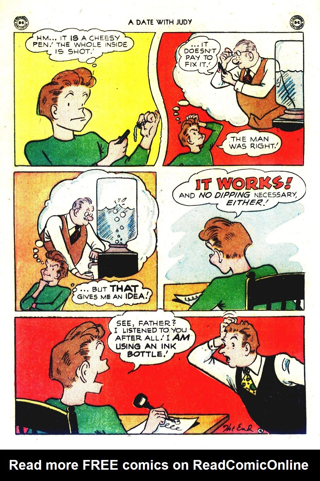 Read online A Date with Judy comic -  Issue #11 - 22