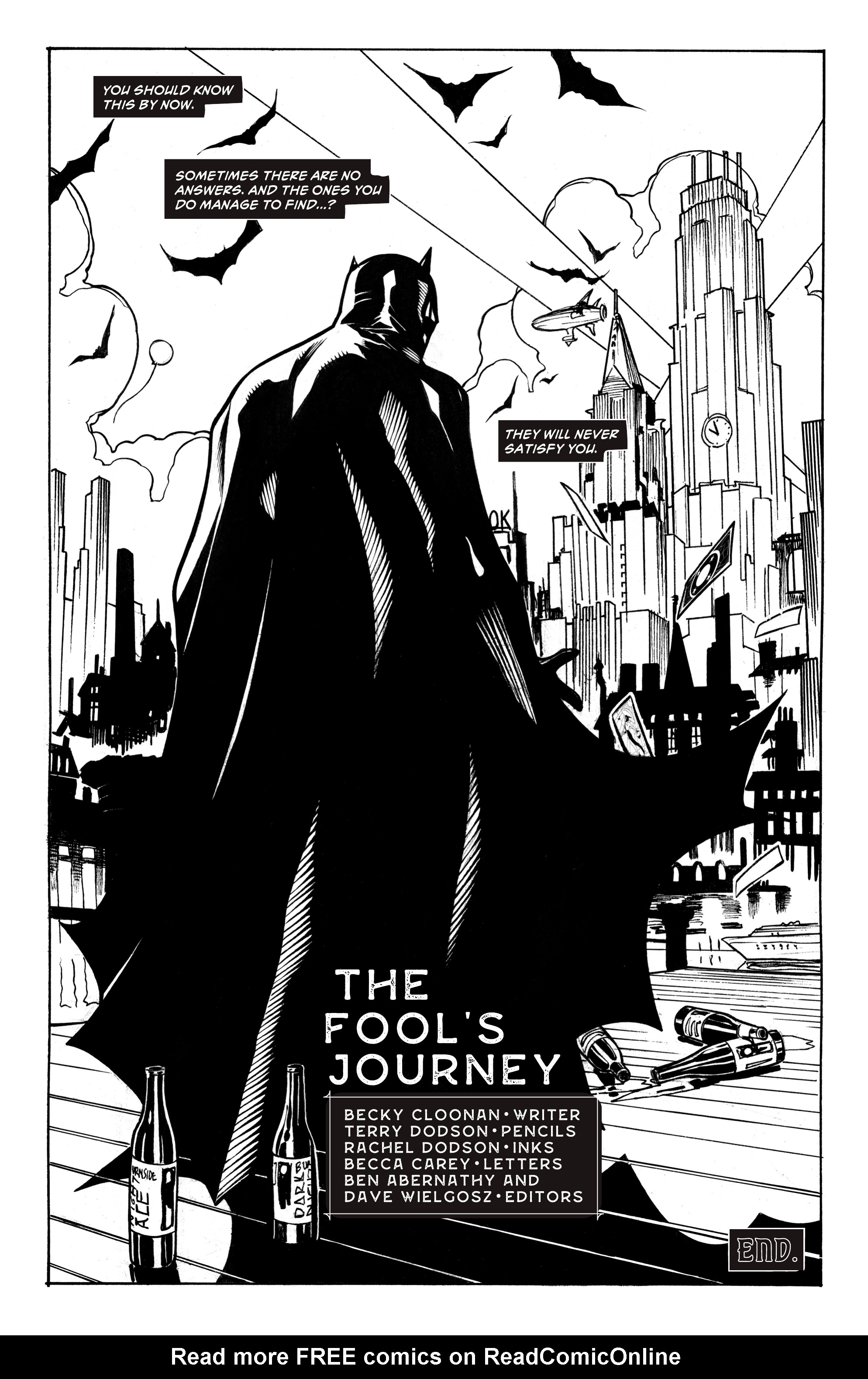 Read online Batman Black & White comic -  Issue #4 - 48