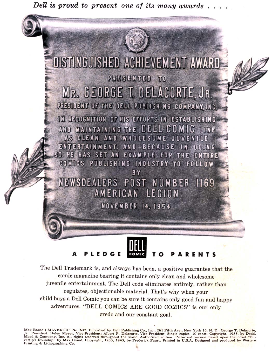 Read online Four Color Comics comic -  Issue #637 - 2