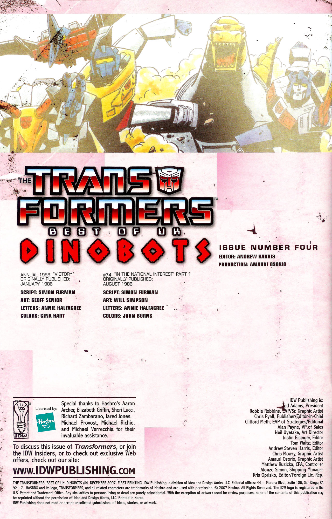 Read online The Transformers: Best of UK: Dinobots comic -  Issue #4 - 3