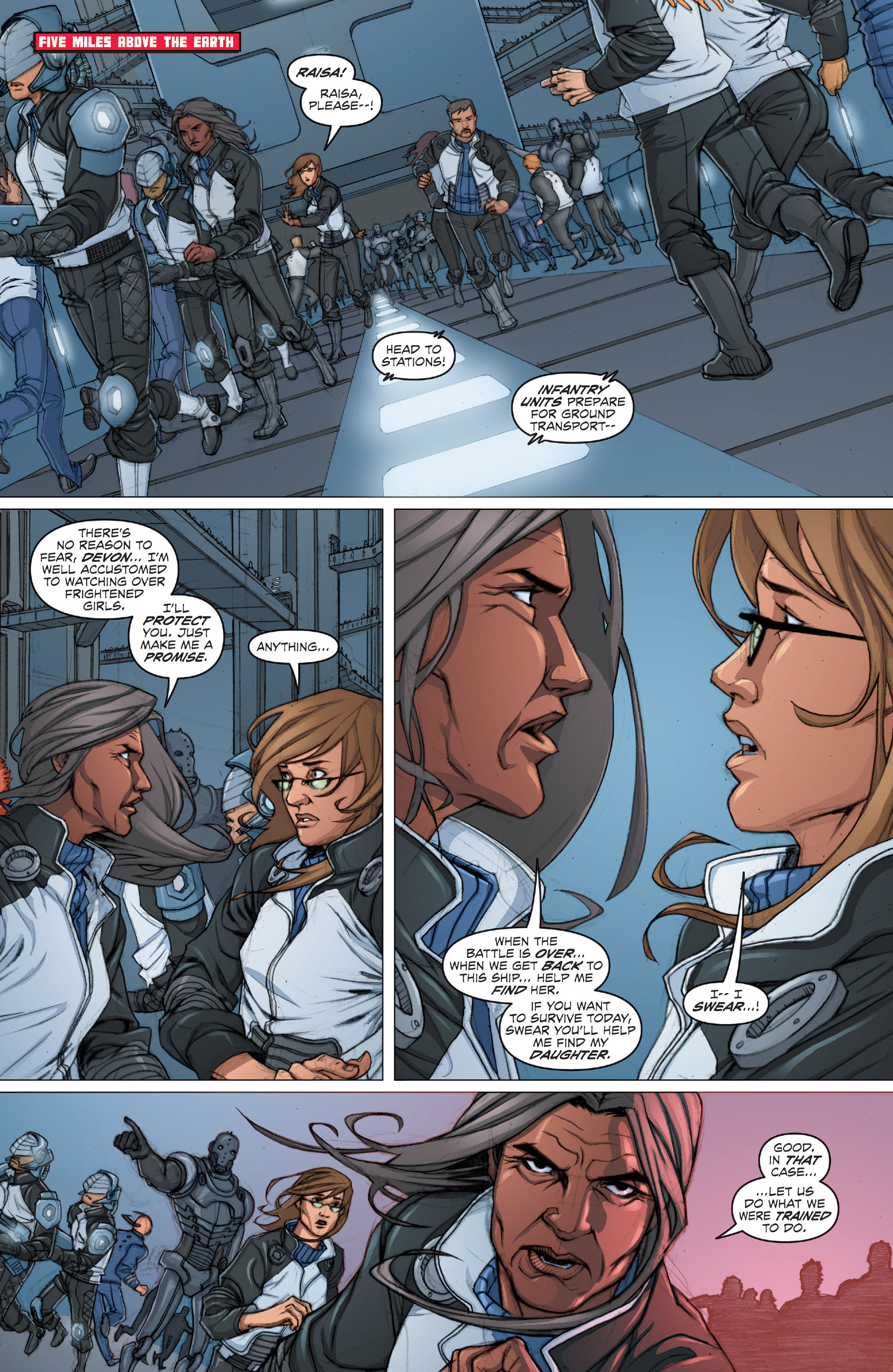 Read online Drafted comic -  Issue #8 - 6