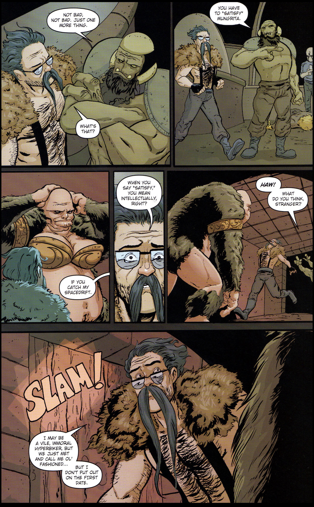 Read online Stephen Colbert's Tek Jansen comic -  Issue #4 - 24