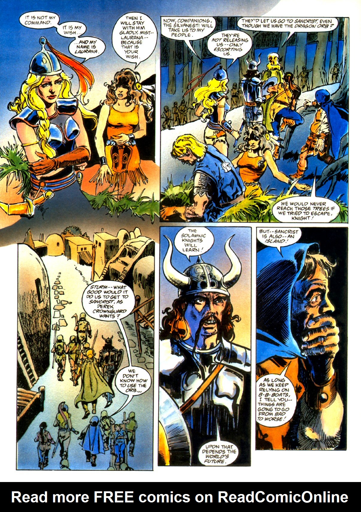 Read online Dragonlance Saga comic -  Issue #4 - 24