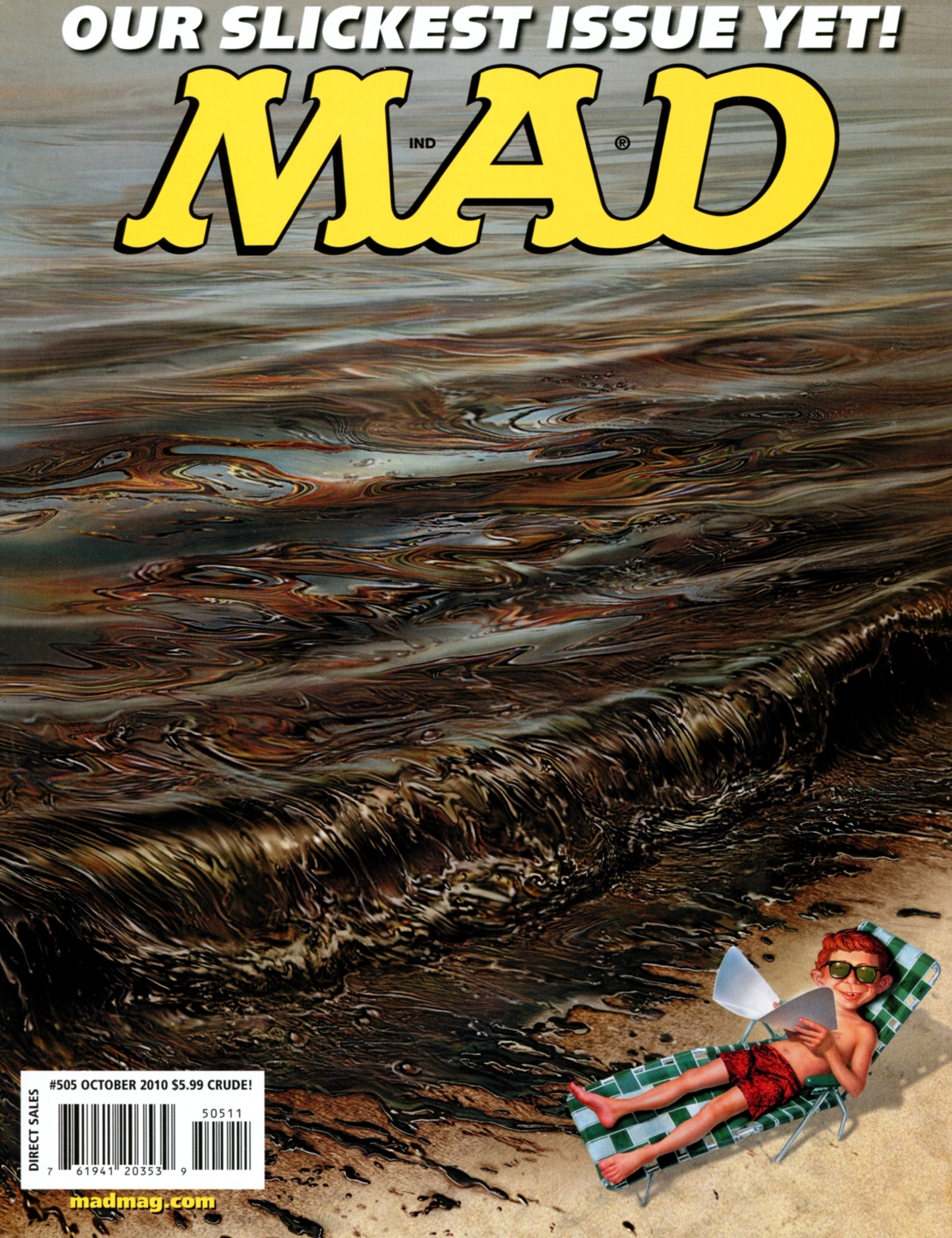 Read online MAD comic -  Issue #505 - 1
