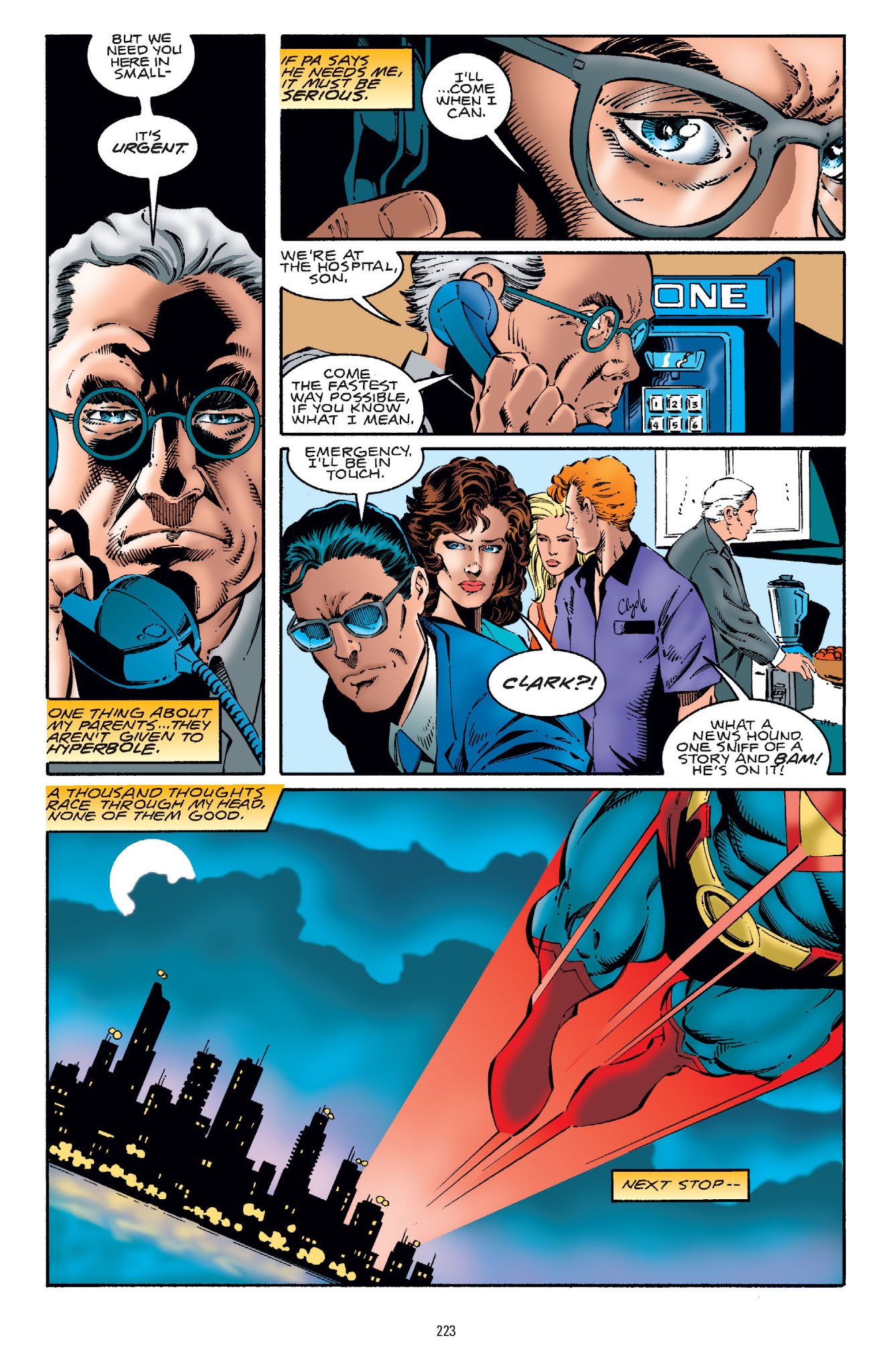 Read online Superman: Doomsday comic -  Issue # TPB - 212