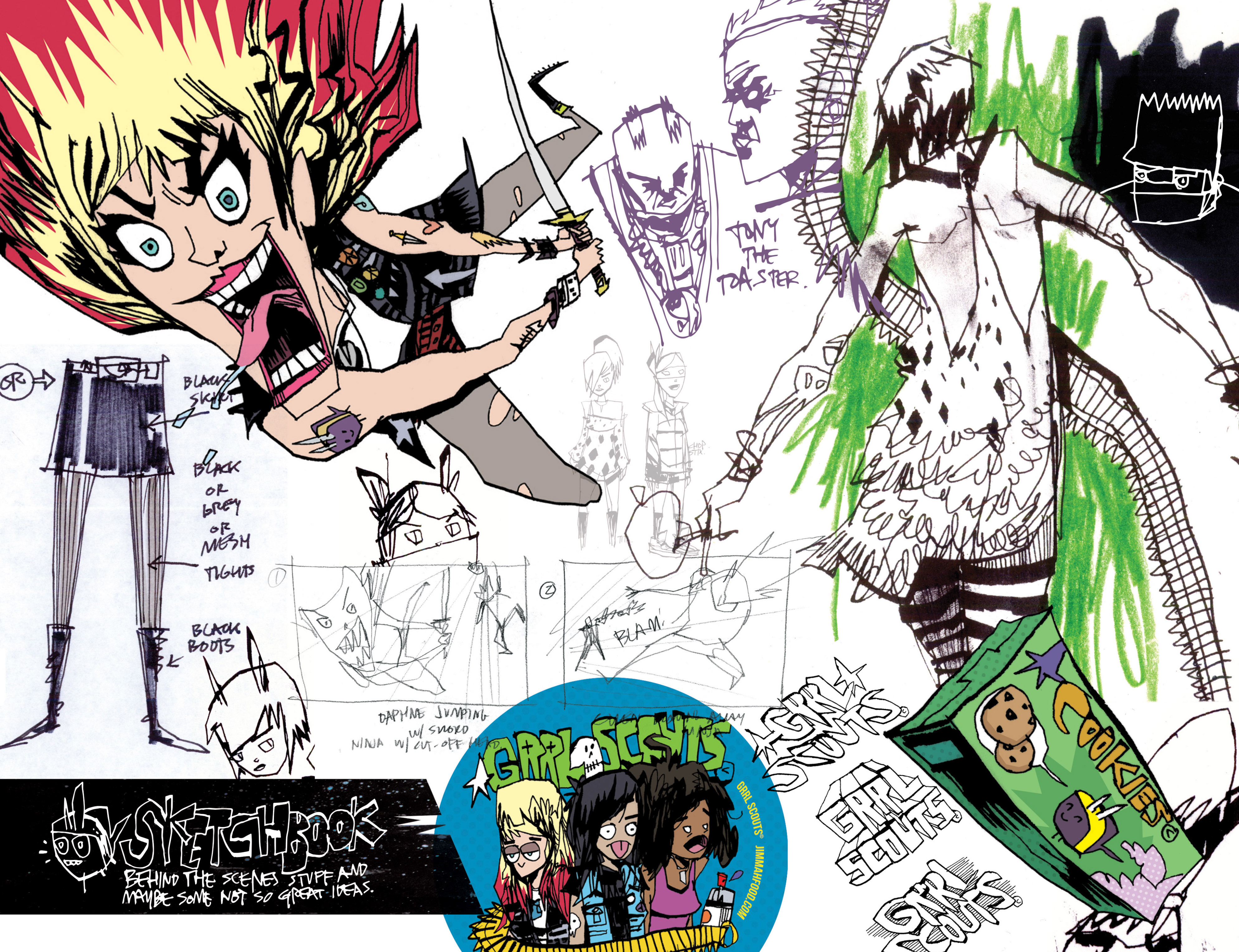 Read online Grrl Scouts: Magic Socks comic -  Issue #1 - 28