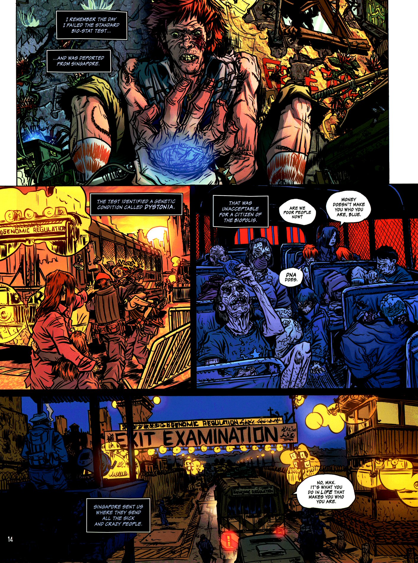 Read online Fluorescent Black comic -  Issue # TPB (Part 1) - 12