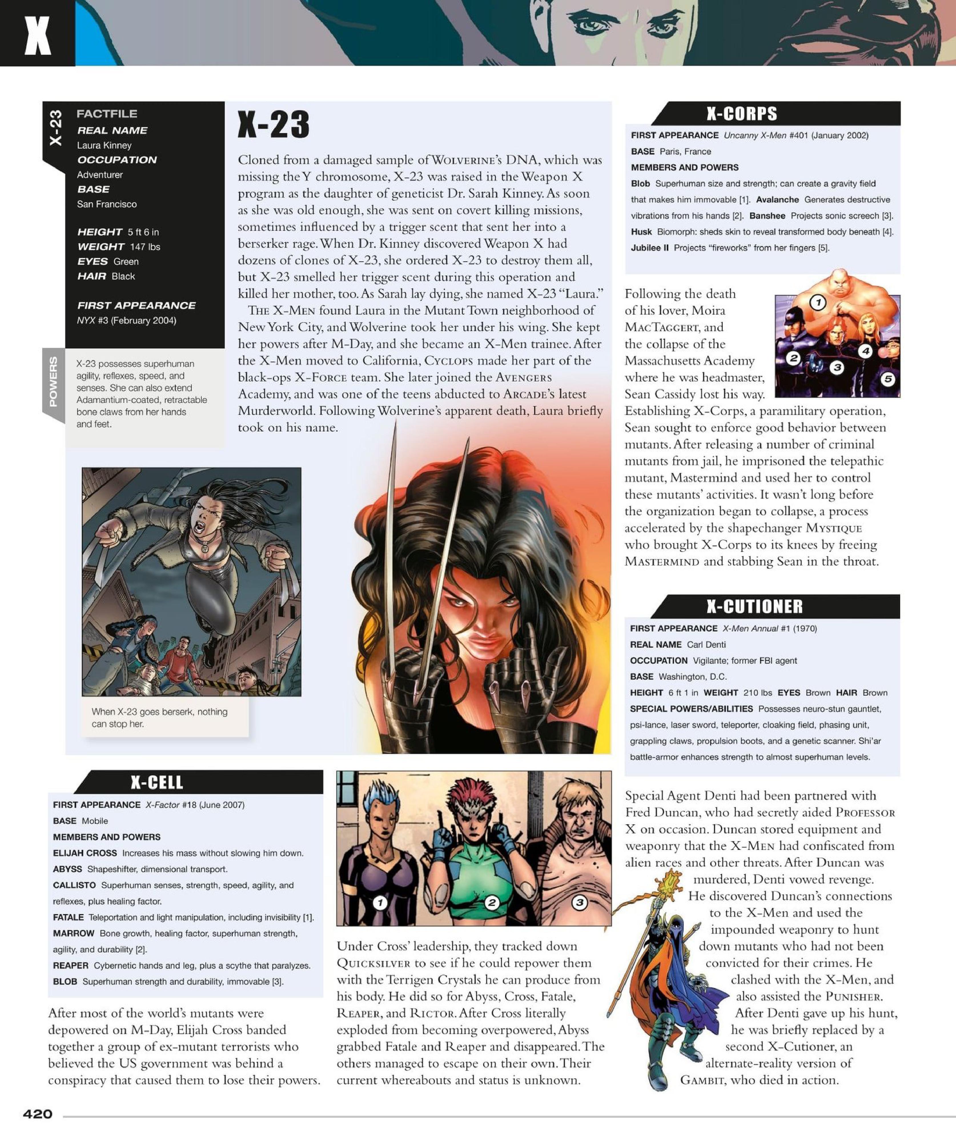 Read online Marvel Encyclopedia, New Edition comic -  Issue # TPB (Part 5) - 23
