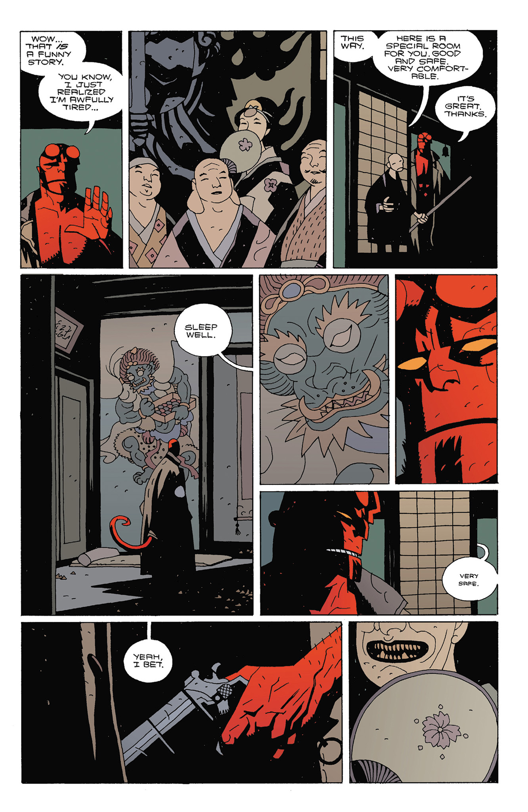 Read online Hellboy: The Right Hand of Doom comic -  Issue # TPB - 37