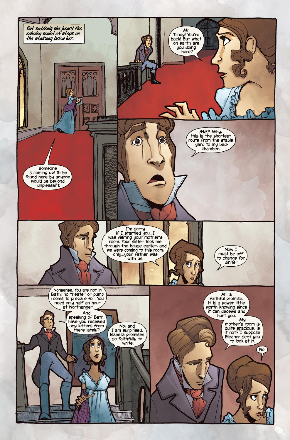 Read online Northanger Abbey comic -  Issue #4 - 21