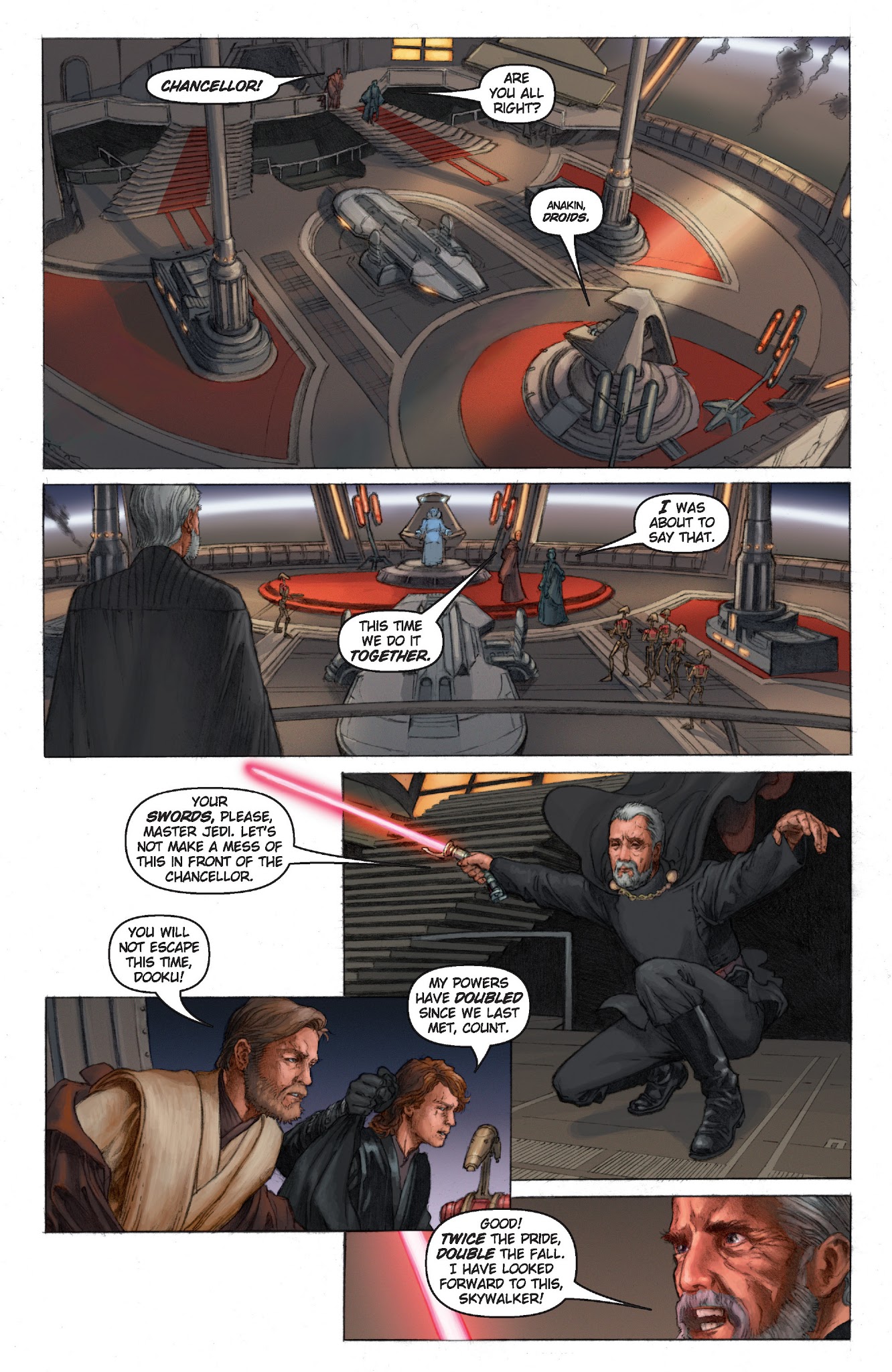 Read online Star Wars: Episode III: Revenge of the Sith (2016) comic -  Issue # TPB - 15