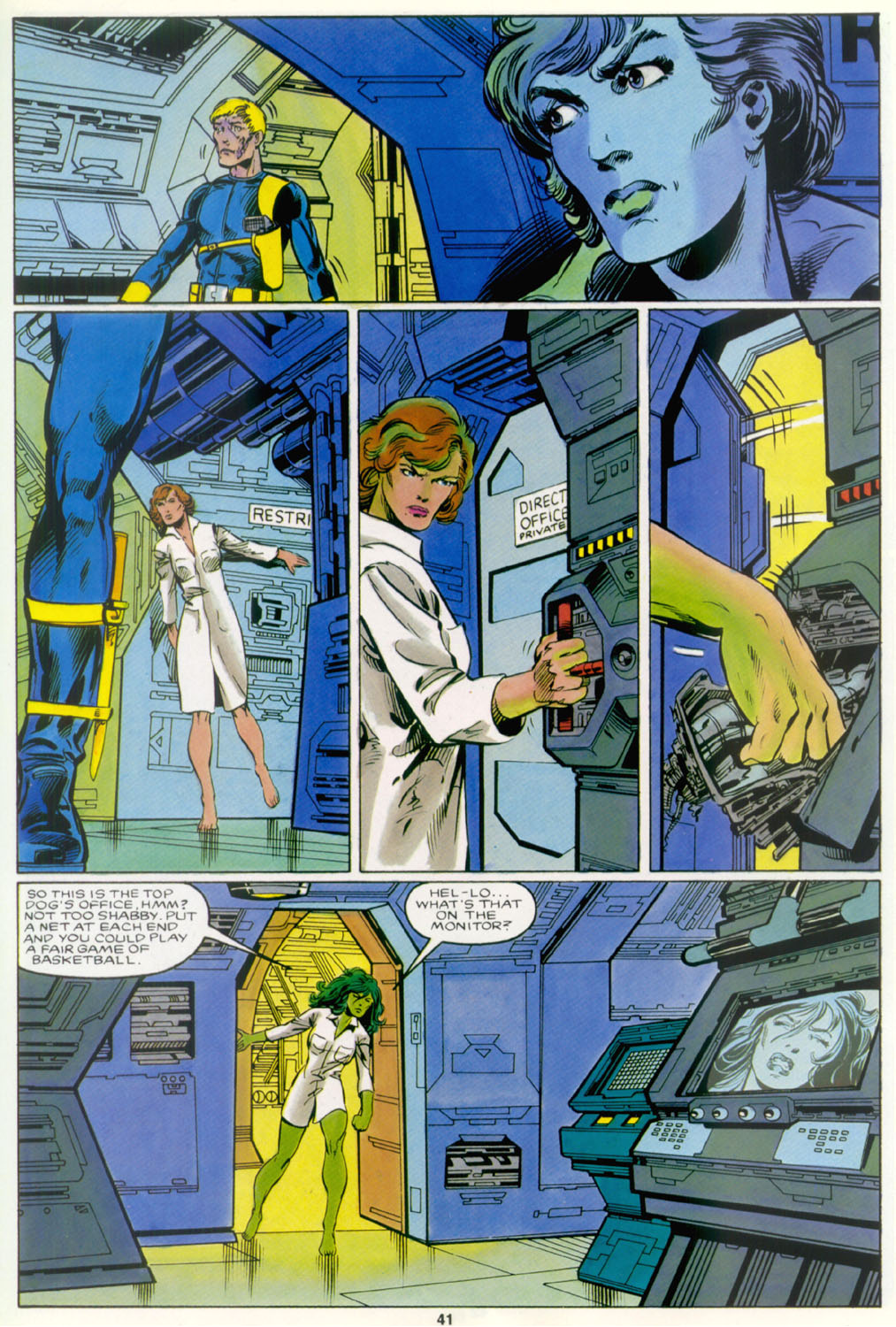 Read online Marvel Graphic Novel comic -  Issue #18 - The Sensational She-Hulk - 42