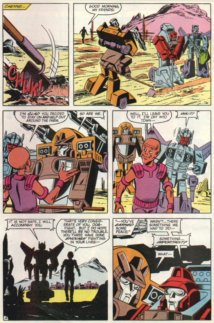 Read online The Transformers (UK) comic -  Issue #284 - 3