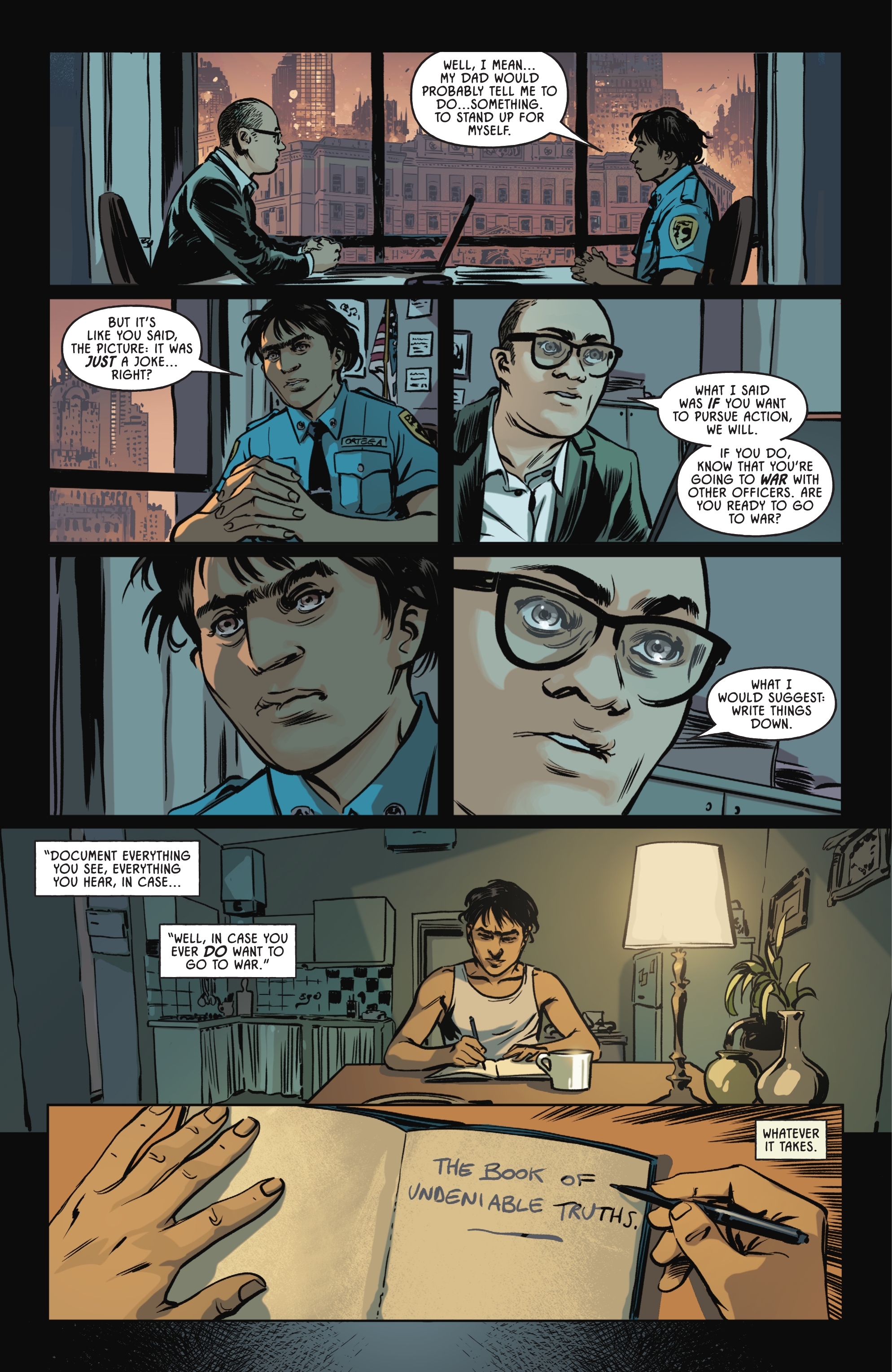 Read online GCPD: The Blue Wall comic -  Issue #3 - 23