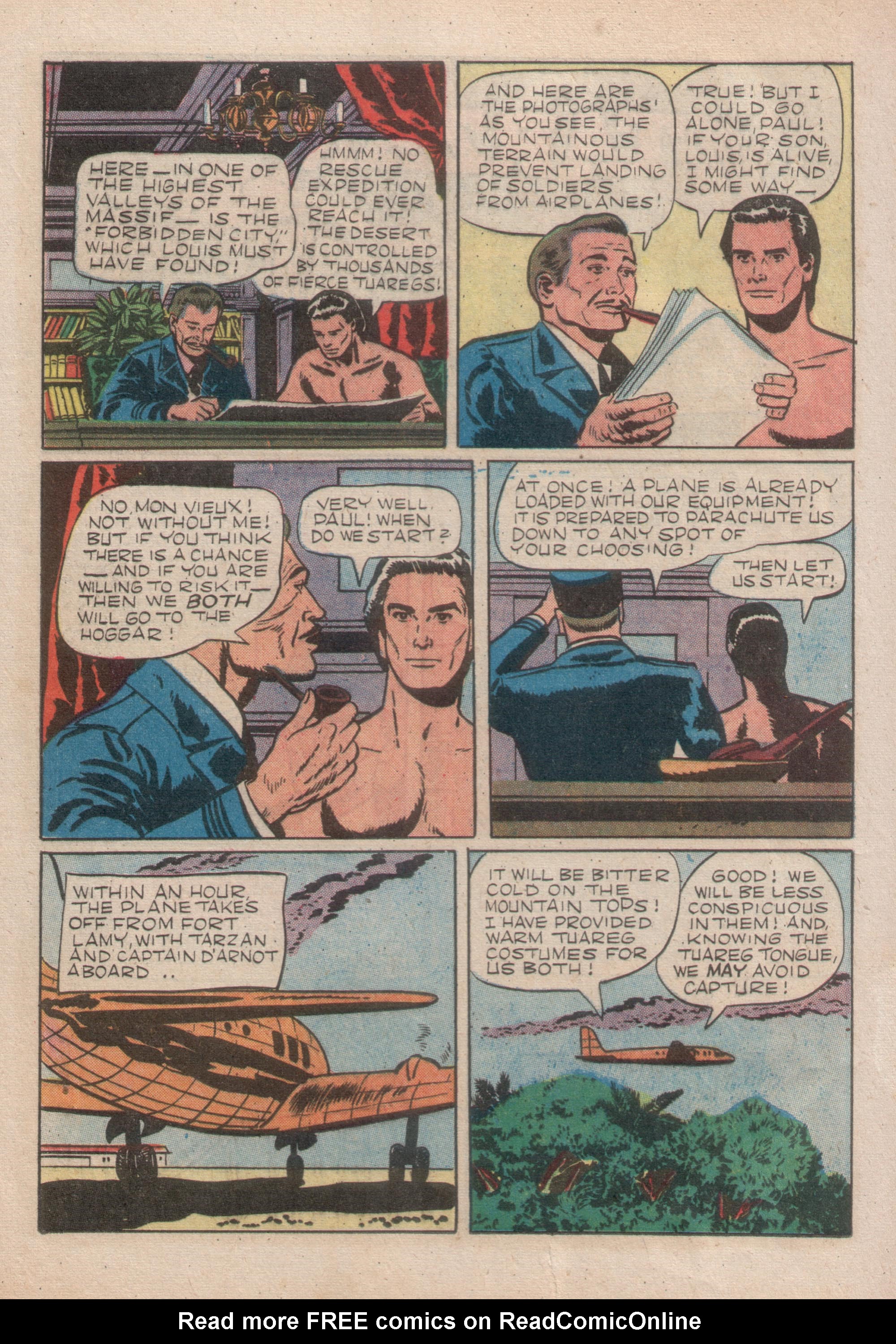 Read online Tarzan (1948) comic -  Issue #42 - 28