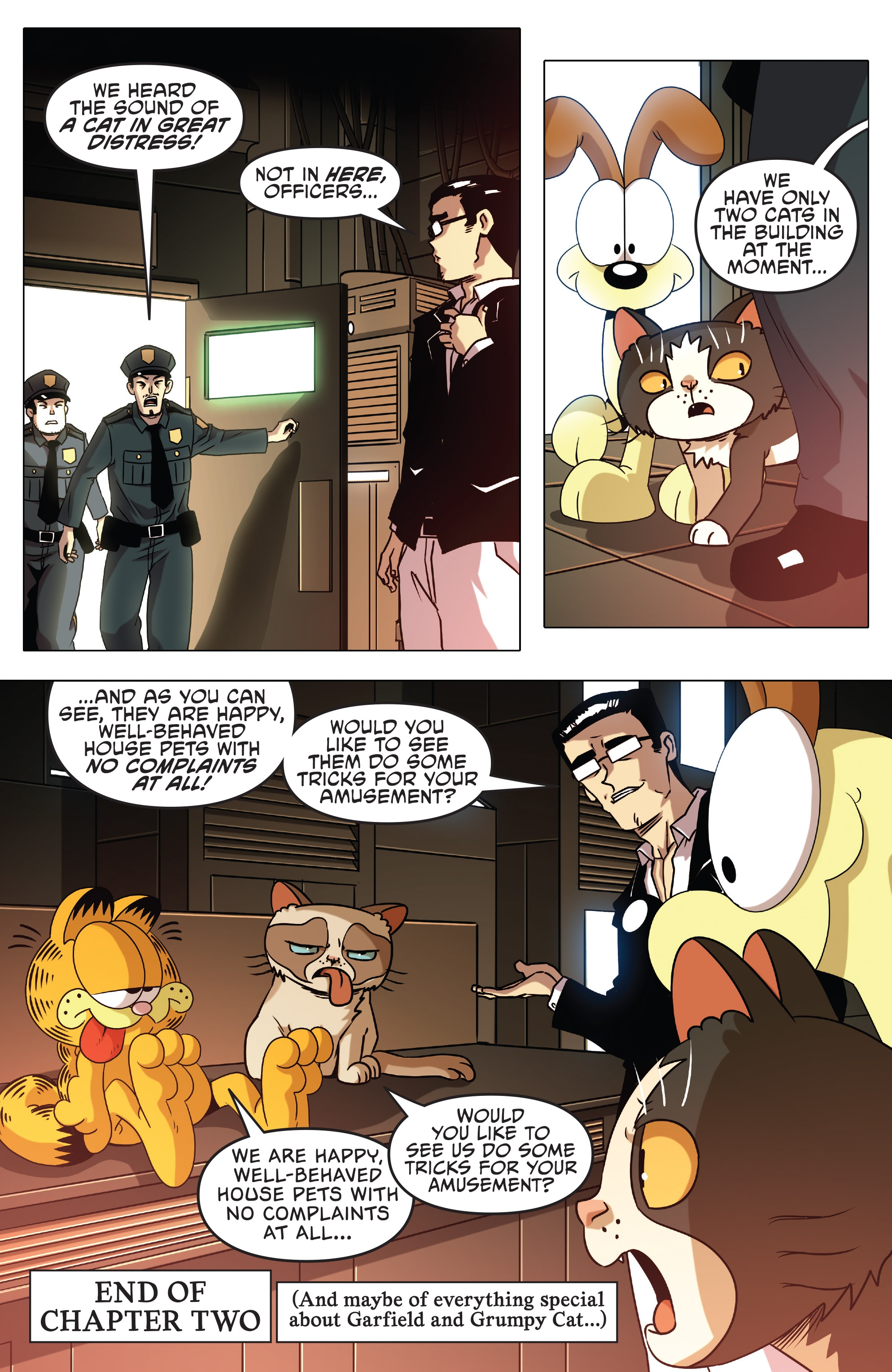 Read online Grumpy Cat/Garfield comic -  Issue #2 - 24
