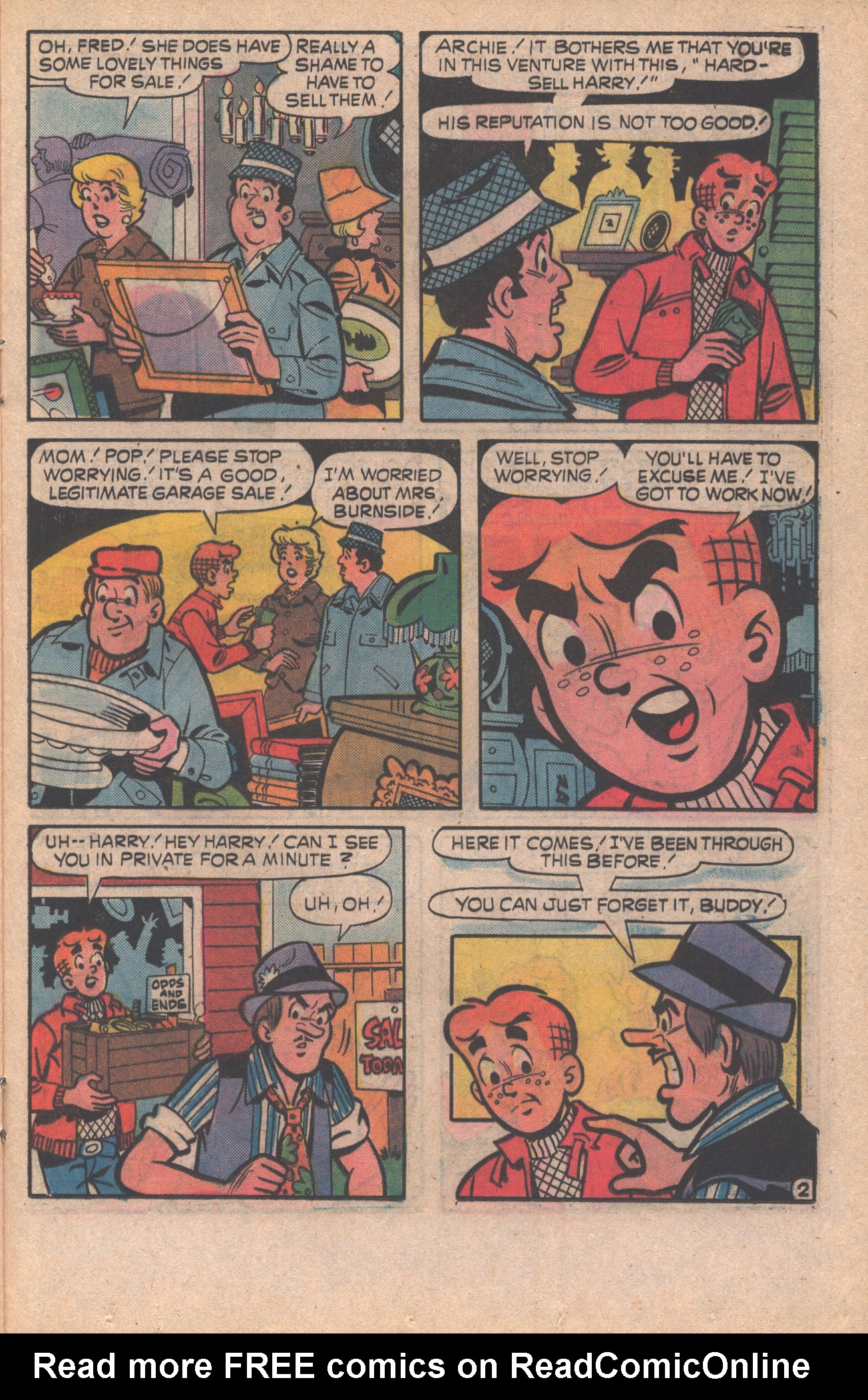 Read online Archie at Riverdale High (1972) comic -  Issue #32 - 21