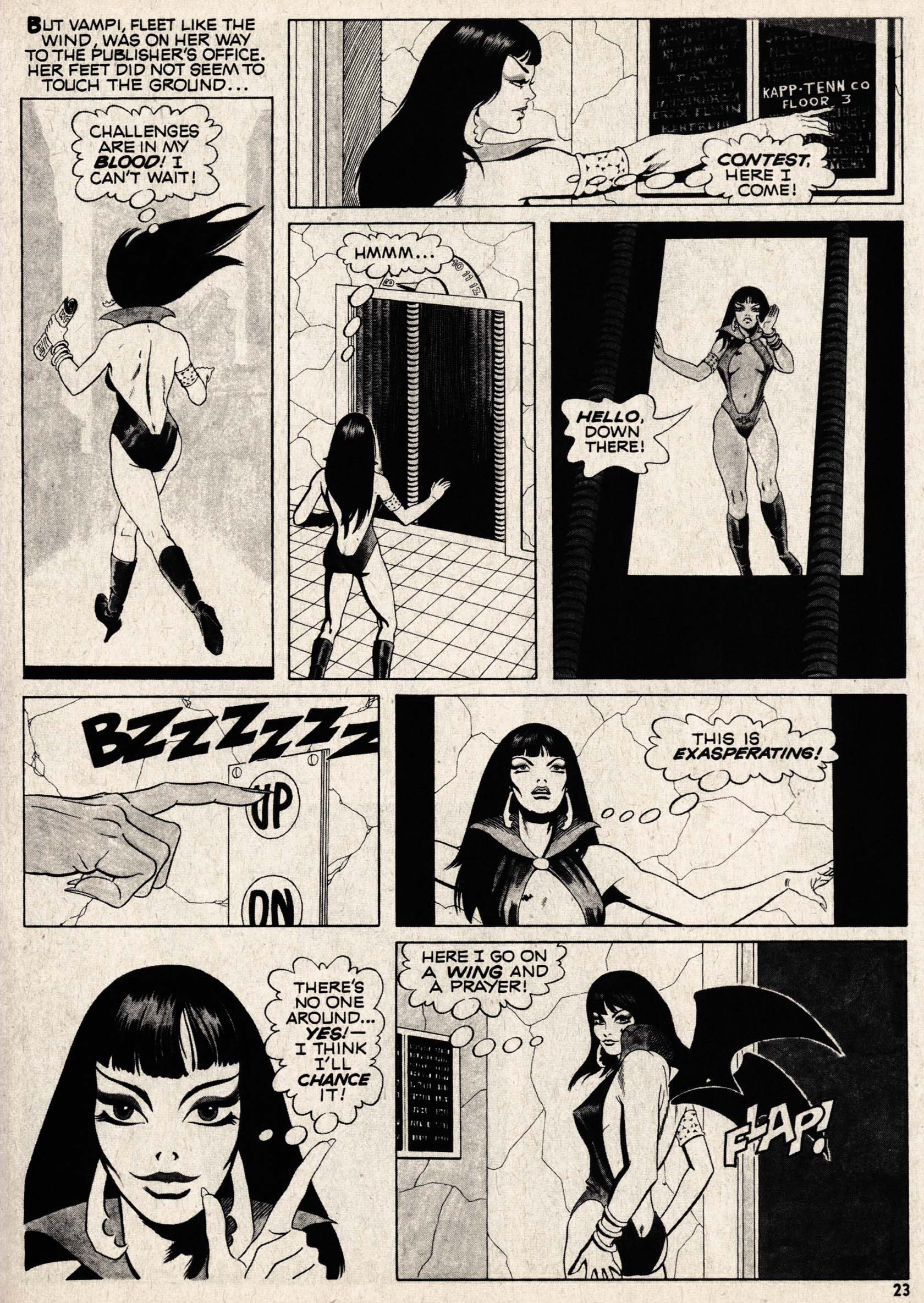 Read online Vampirella (1969) comic -  Issue #2 - 23