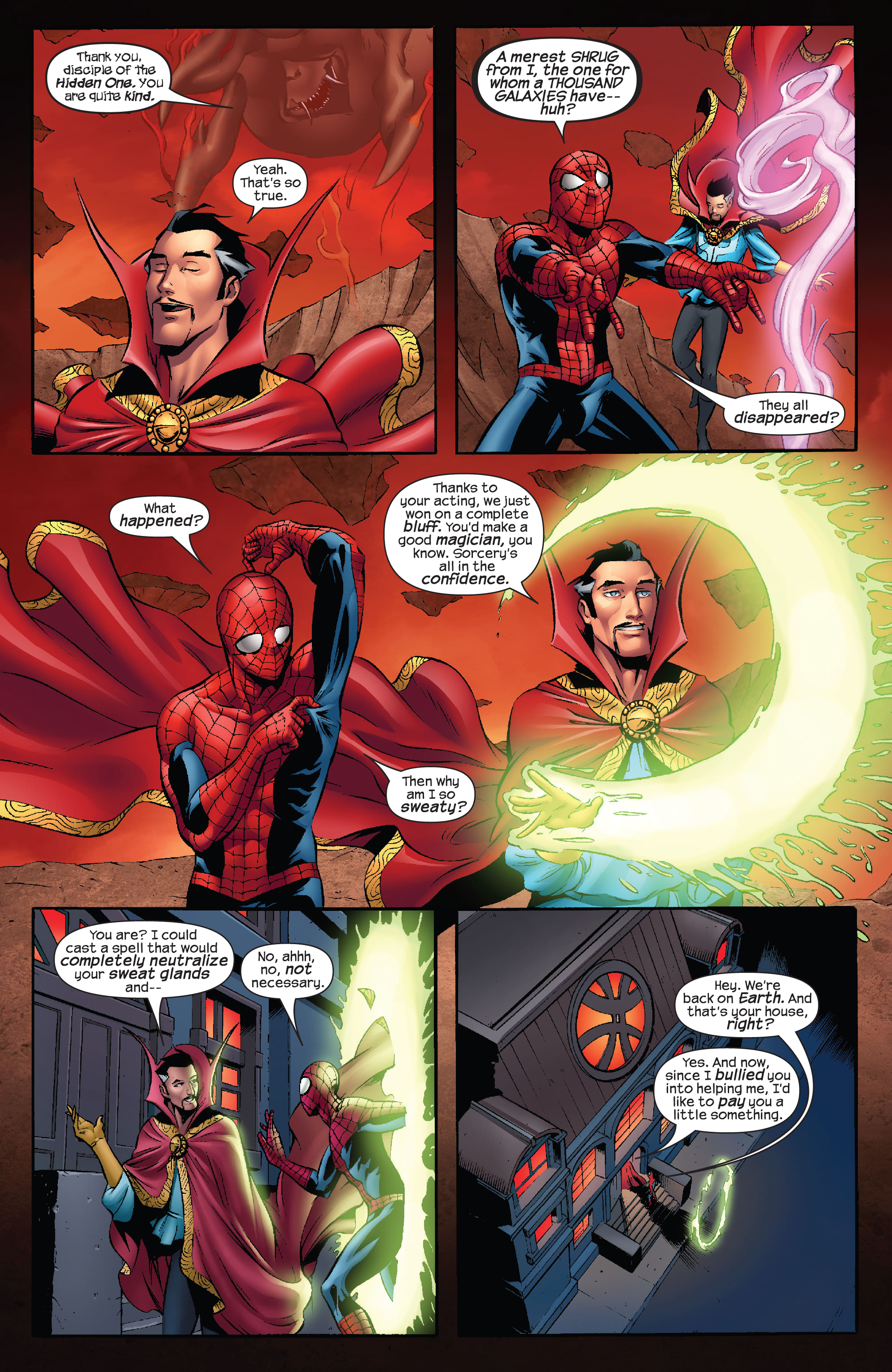 Read online Marvel-Verse: Thanos comic -  Issue #Marvel-Verse (2019) Doctor Strange - 116