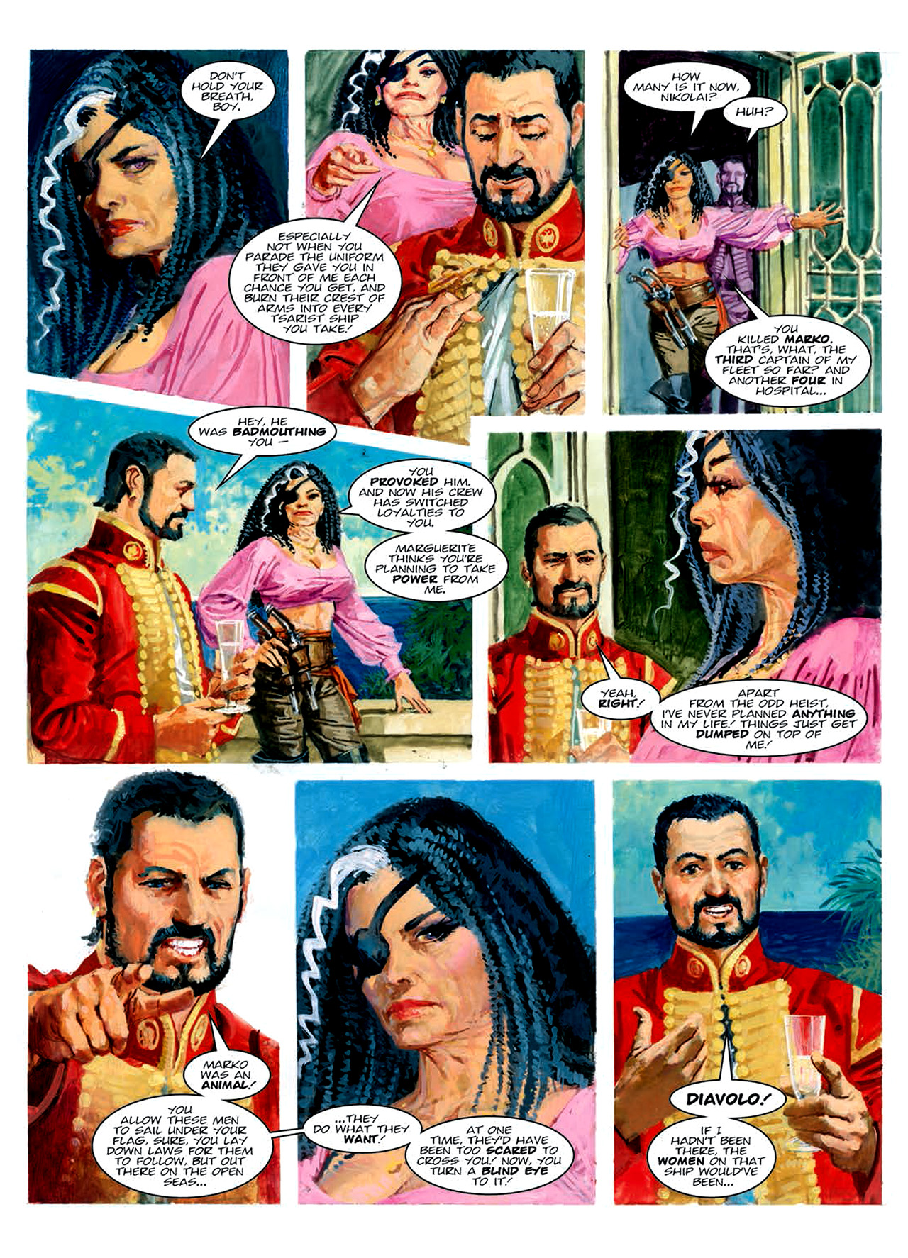 Read online Nikolai Dante comic -  Issue # TPB 6 - 154