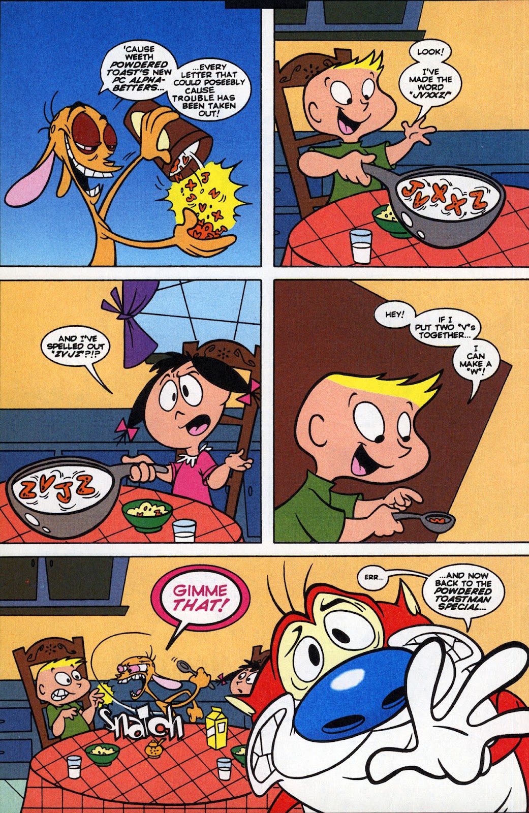 The Ren & Stimpy Show Special: Powdered Toastman's Cereal Serial issue Full - Page 12