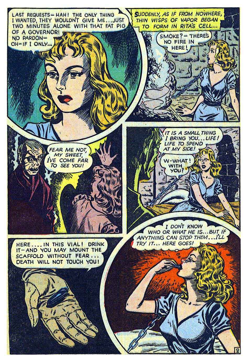 Read online Voodoo (1952) comic -  Issue #6 - 11