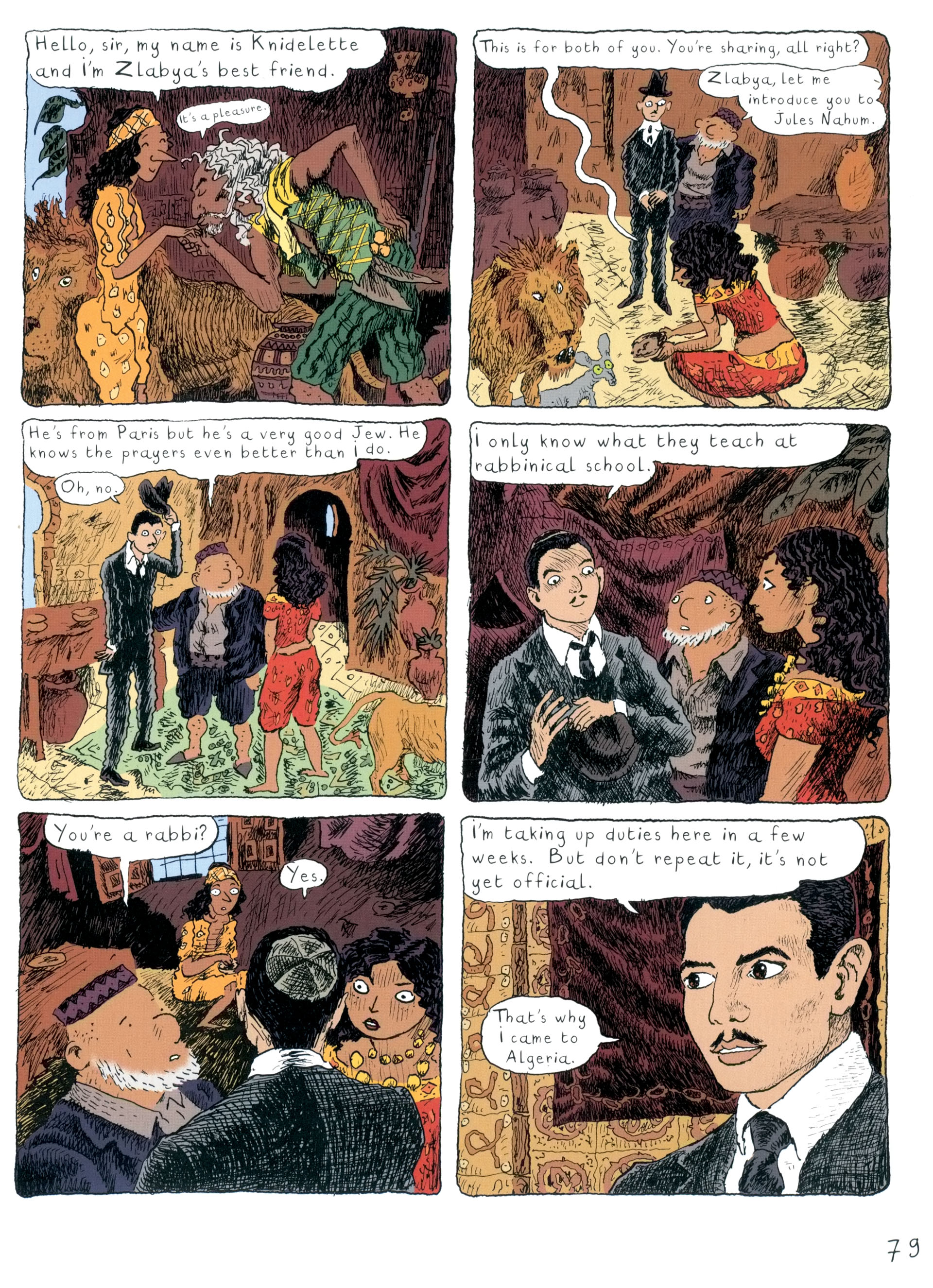 Read online The Rabbi's Cat comic -  Issue # TPB 1 (Part 1) - 86