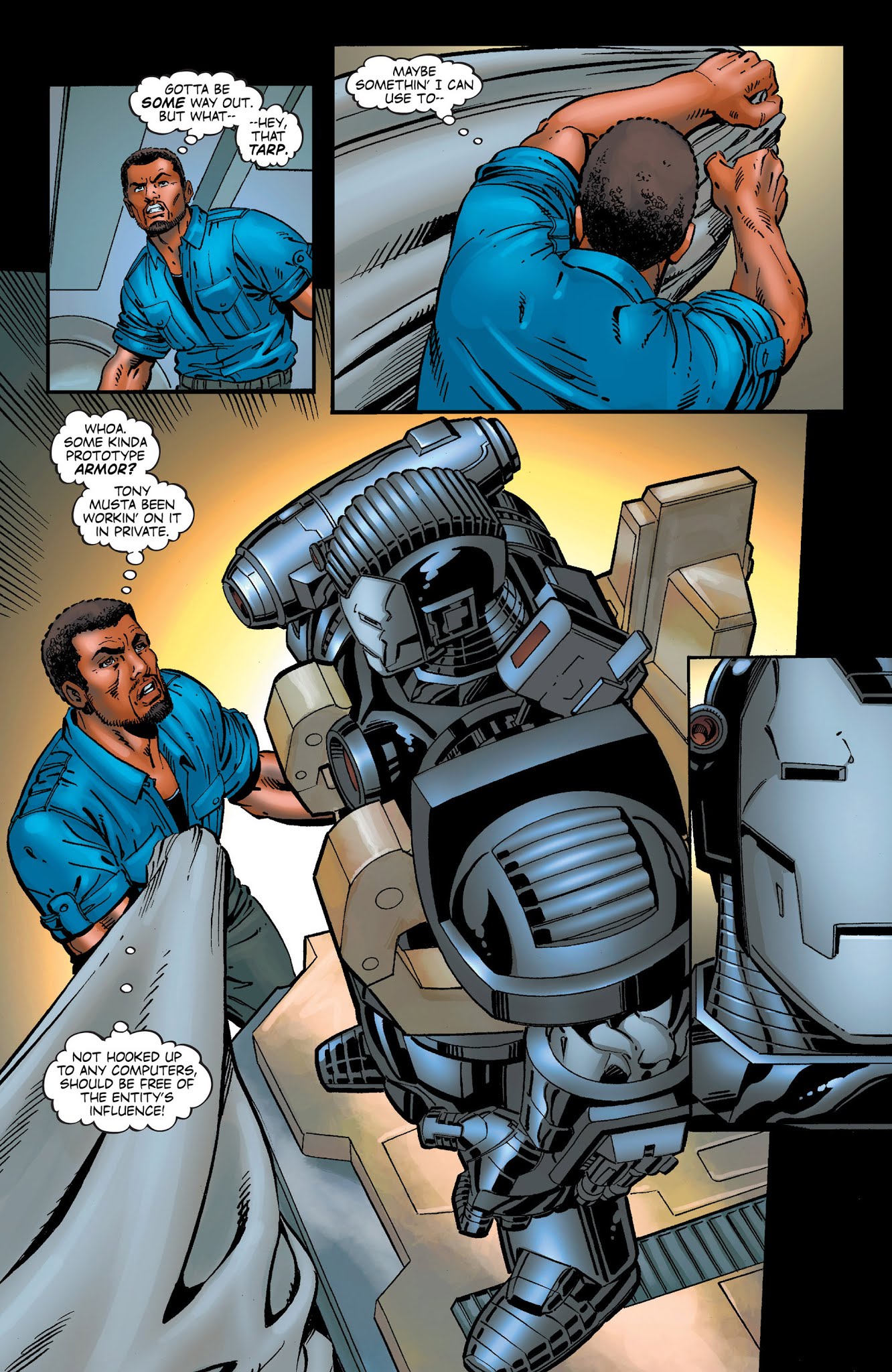 Read online Iron Man (1968) comic -  Issue #258.3 - 13