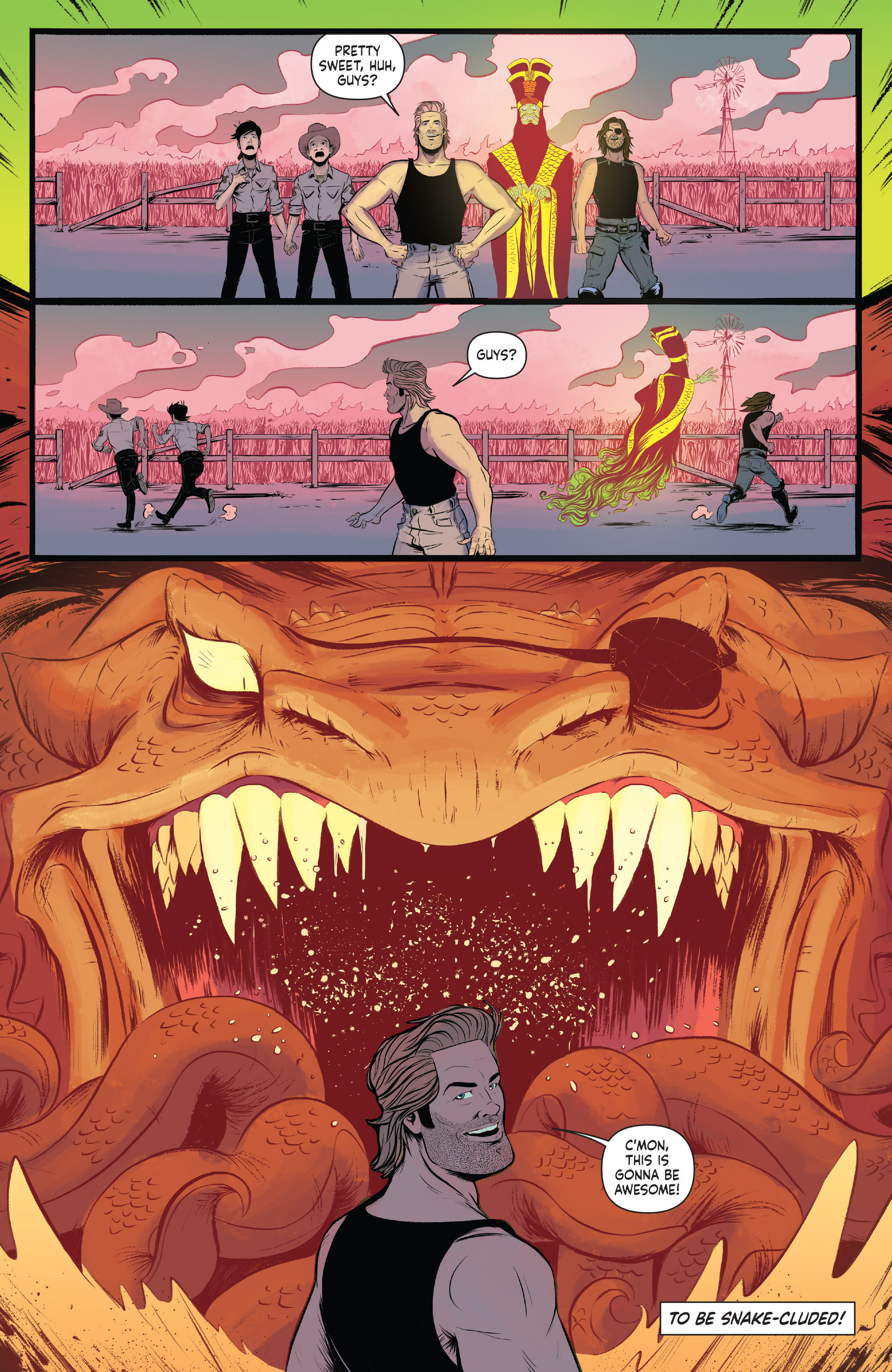 Read online Big Trouble in Little China/Escape From New York comic -  Issue #5 - 23