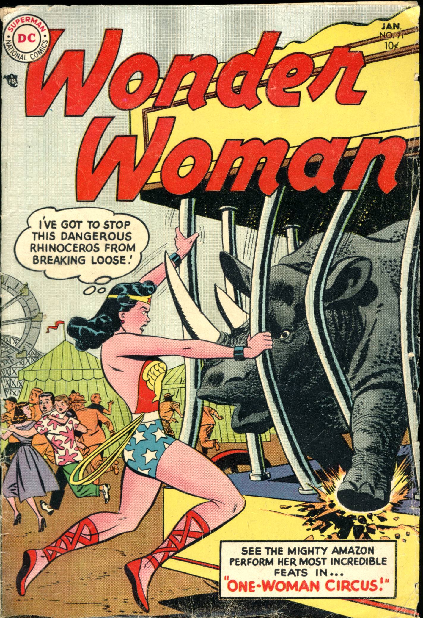 Read online Wonder Woman (1942) comic -  Issue #71 - 1