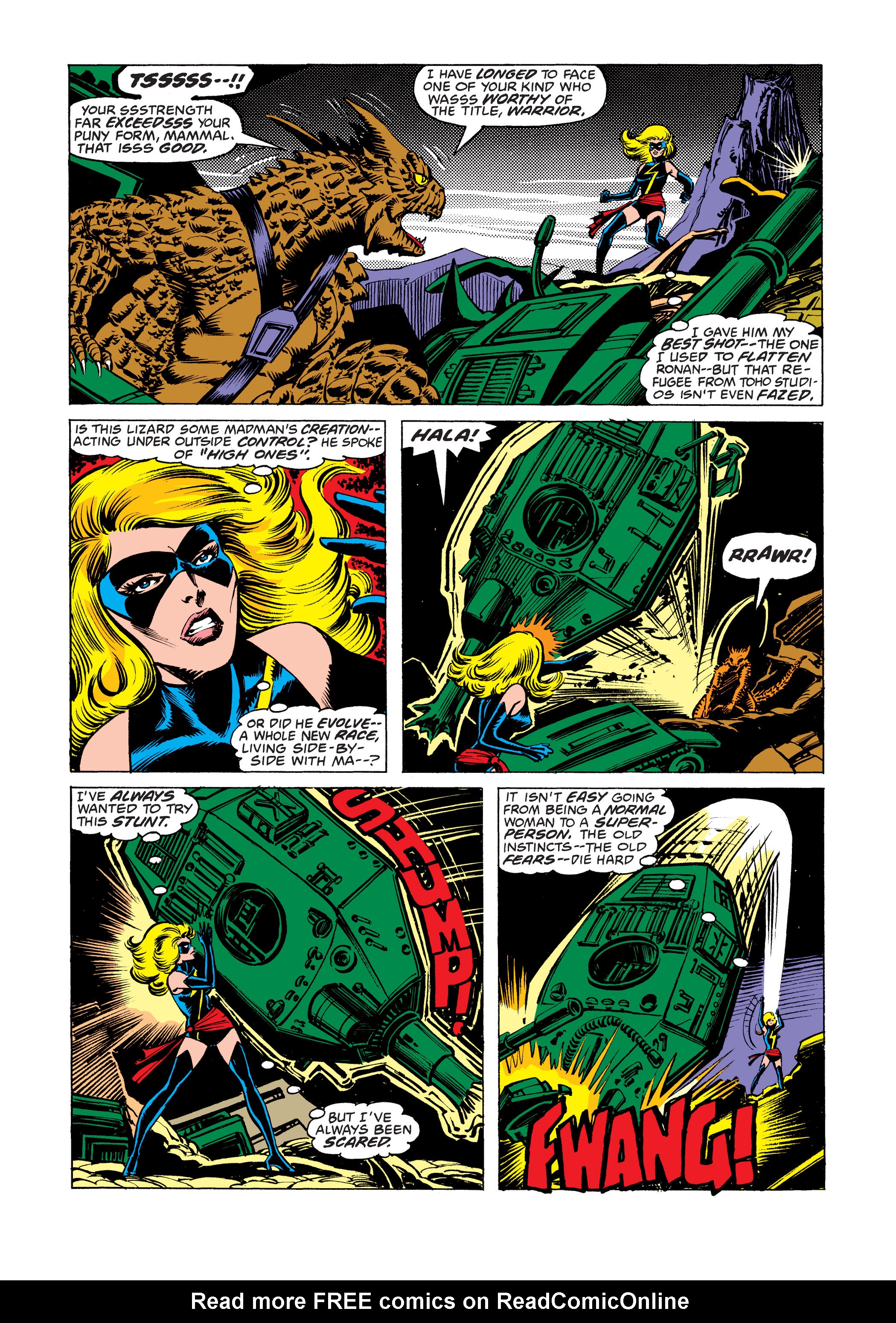 Read online Ms. Marvel (1977) comic -  Issue #20 - 11