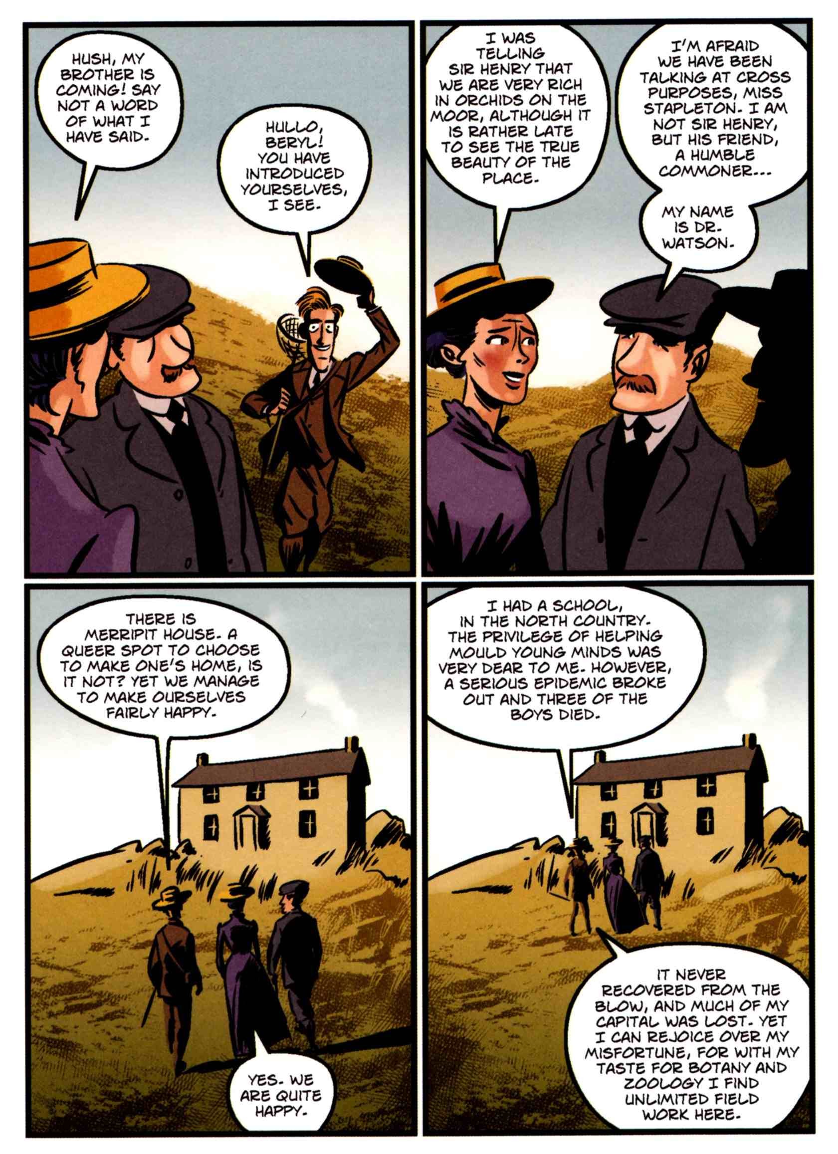 Read online The Hound of the Baskervilles (2009) comic -  Issue # TPB - 76