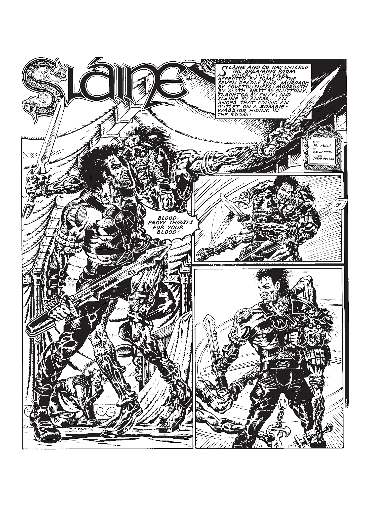 Read online Sláine comic -  Issue # TPB 3 - 49