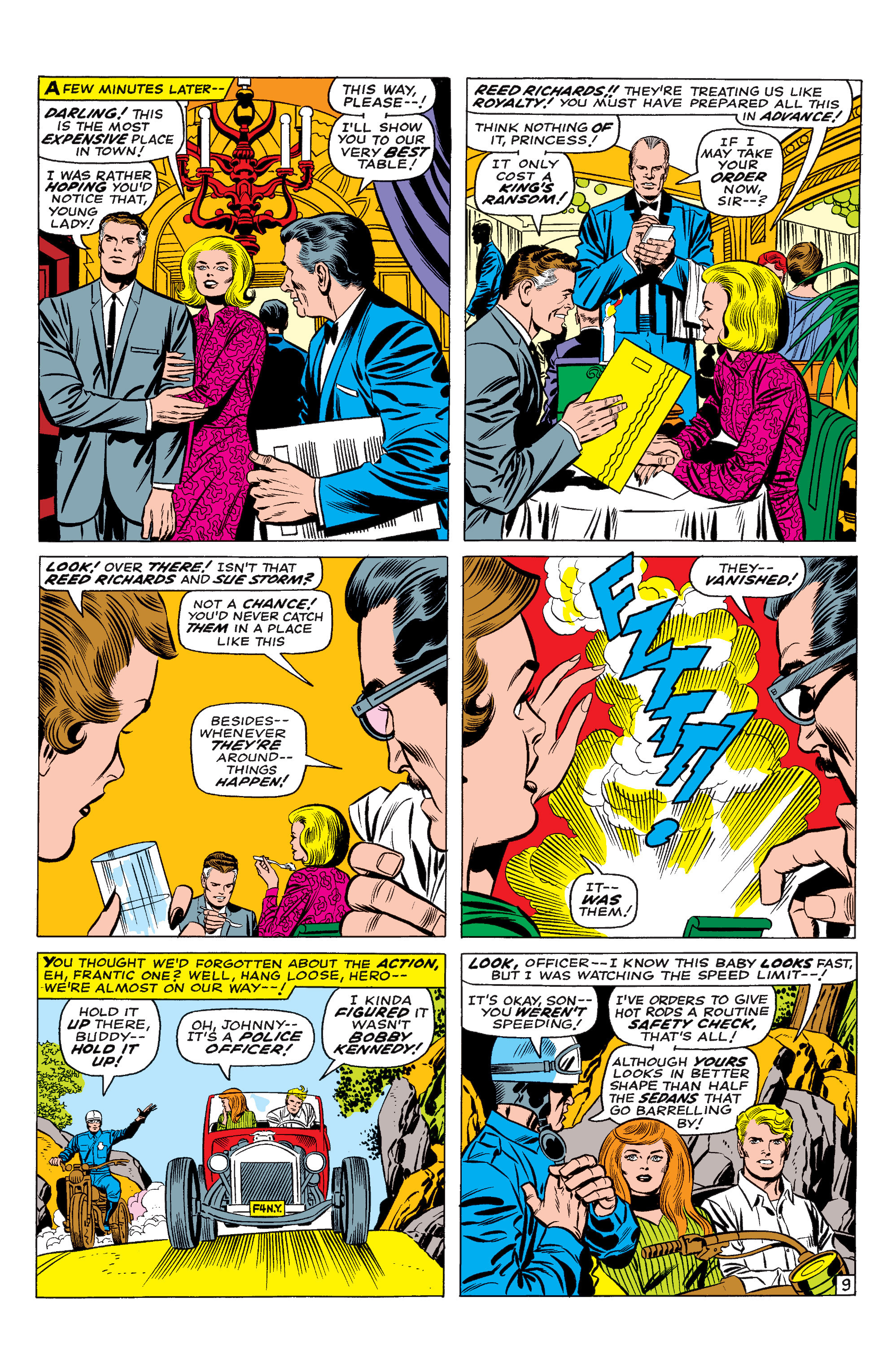 Read online Marvel Masterworks: The Fantastic Four comic -  Issue # TPB 7 (Part 1) - 98