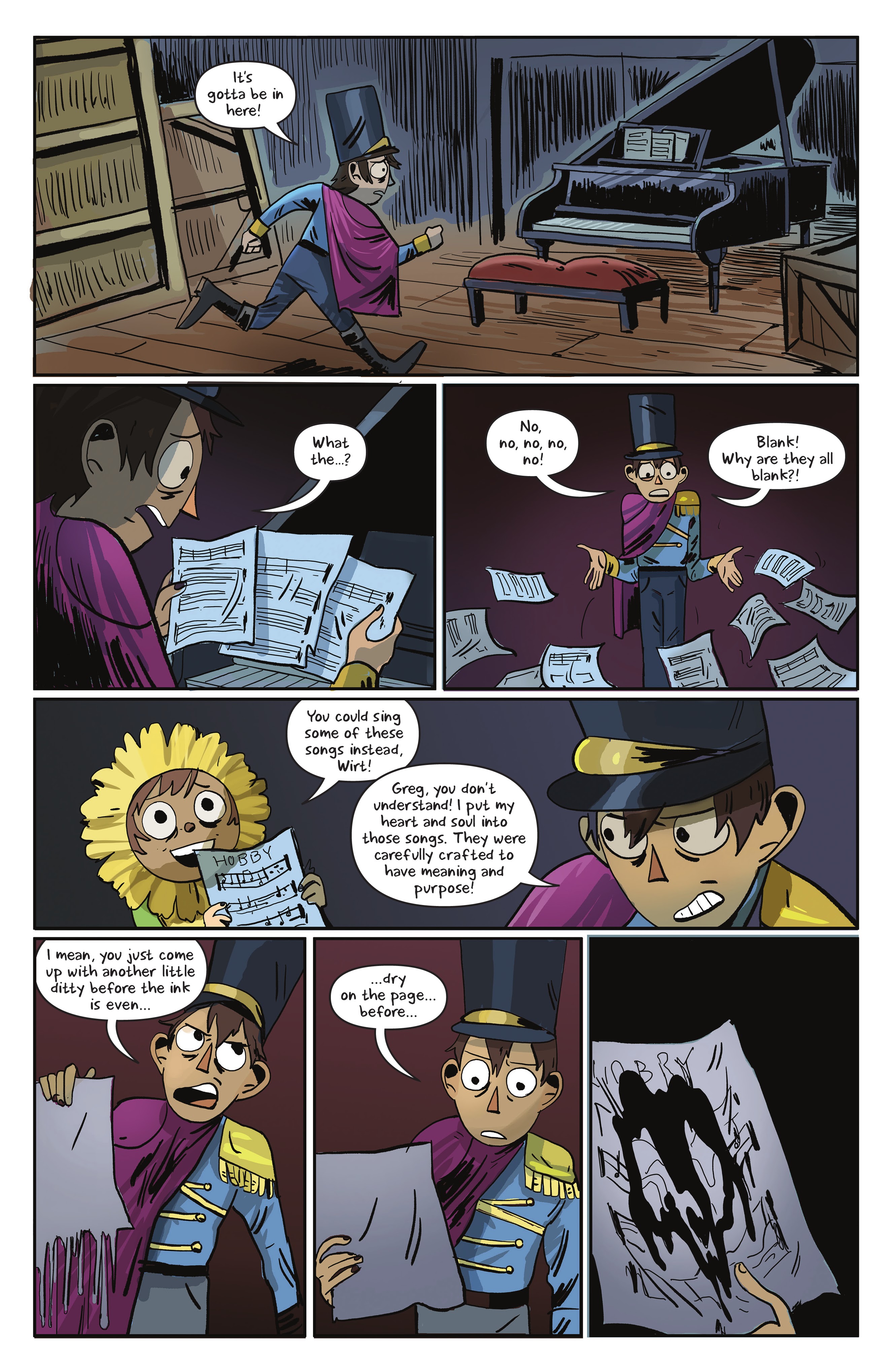 Read online Over the Garden Wall: Soulful Symphonies comic -  Issue # TPB - 93