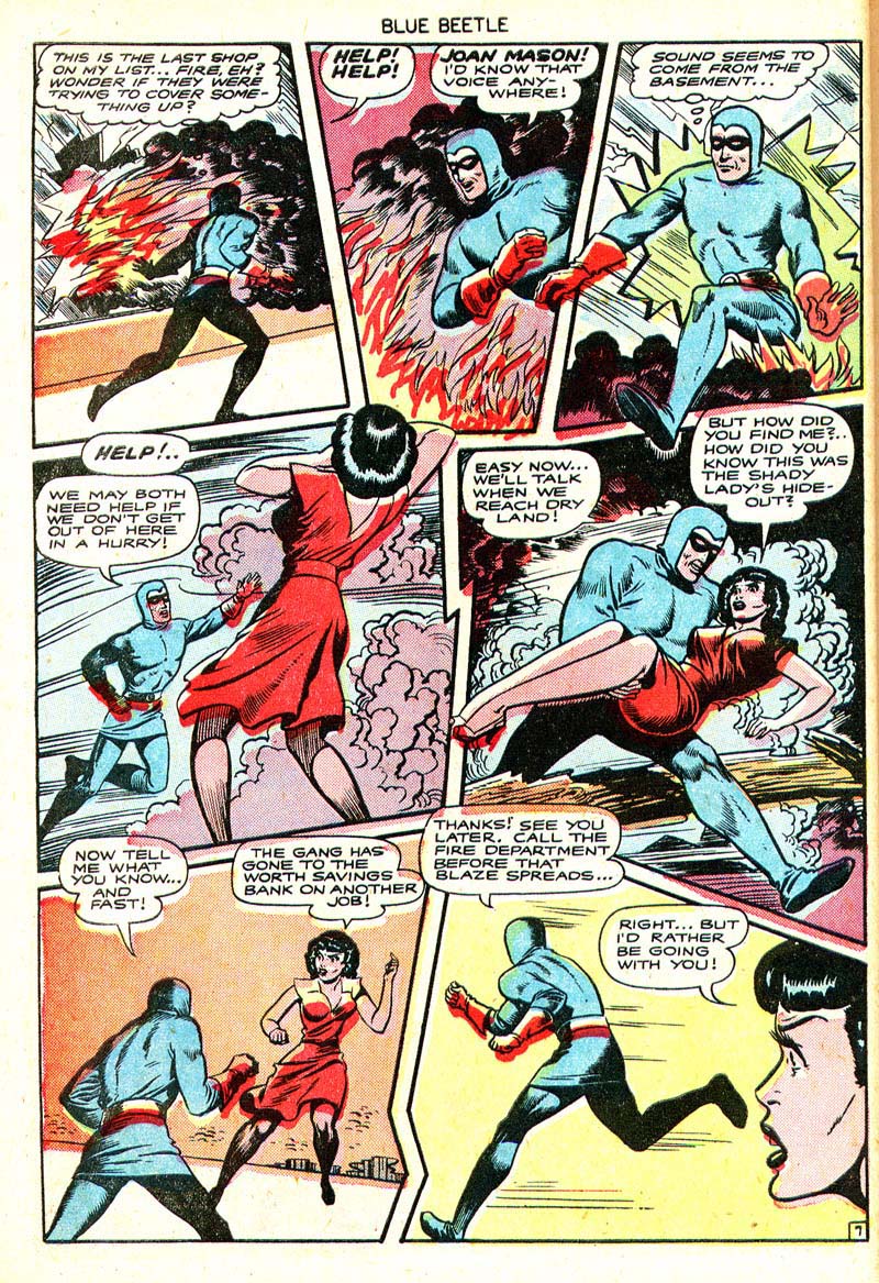 Read online The Blue Beetle comic -  Issue #51 - 8