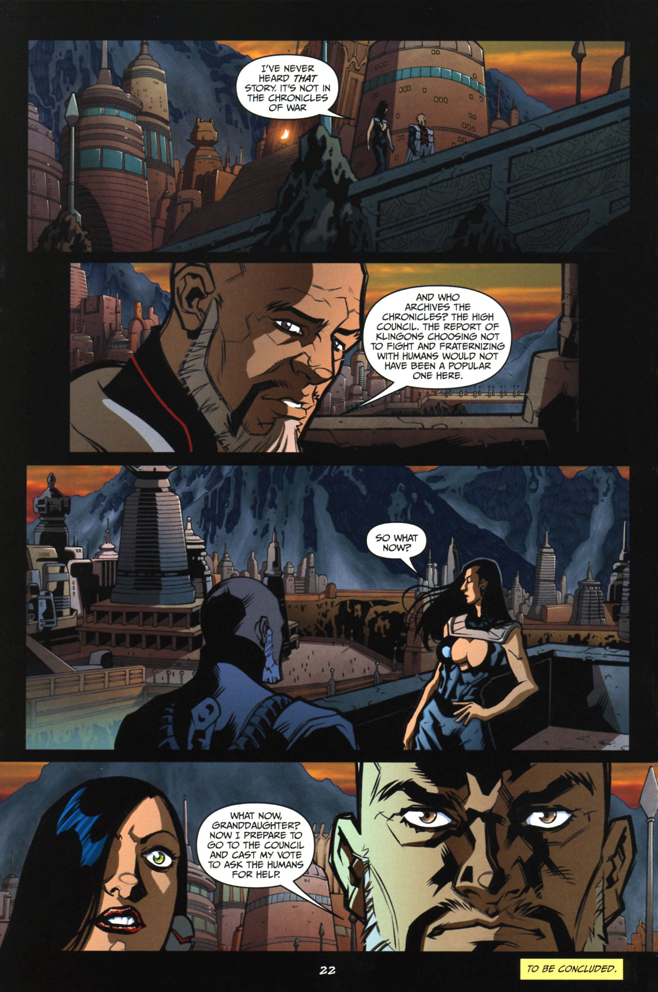Read online Star Trek: Klingons: Blood Will Tell comic -  Issue #4 - 24