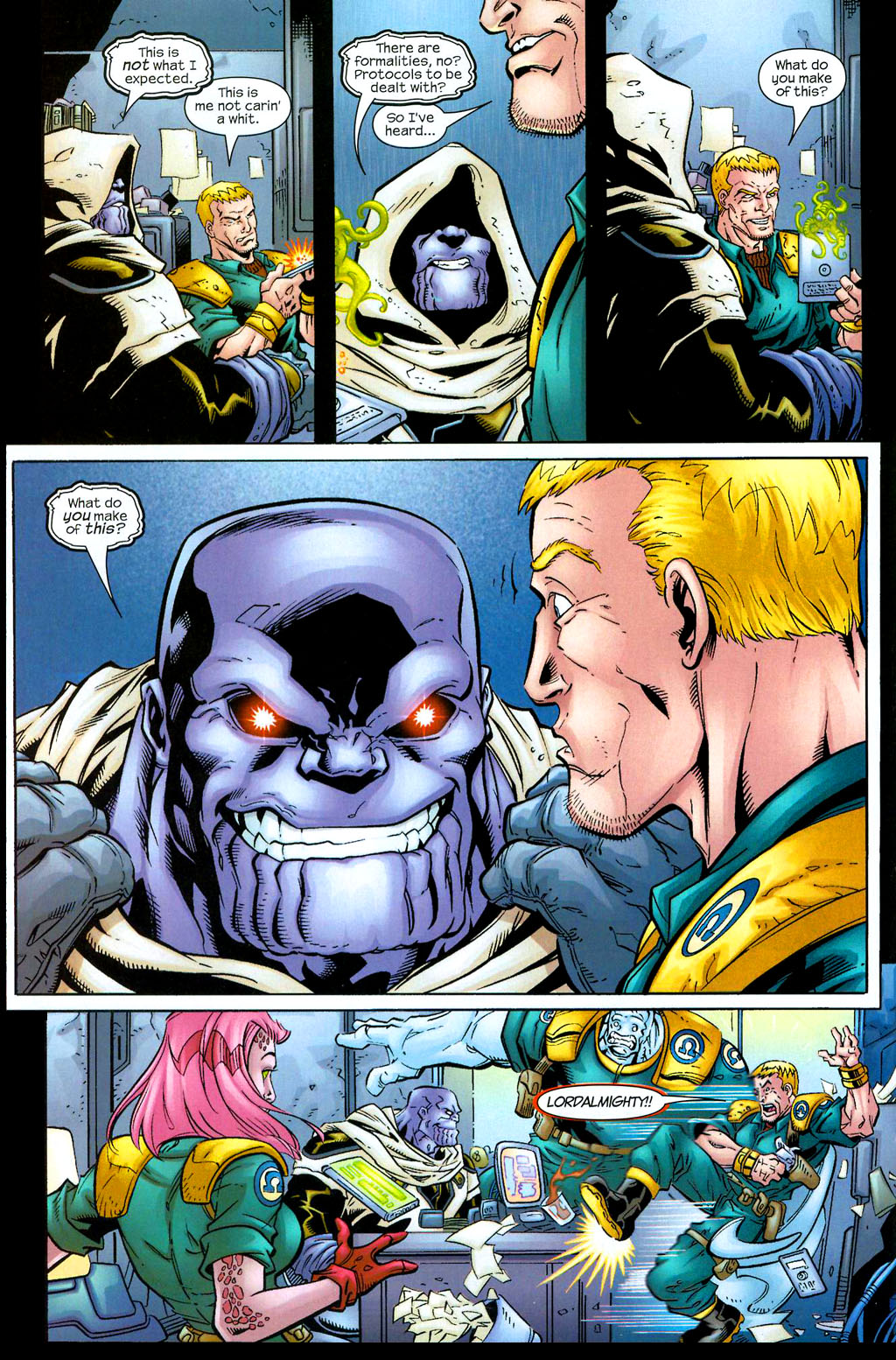 Read online Thanos (2003) comic -  Issue #7 - 8