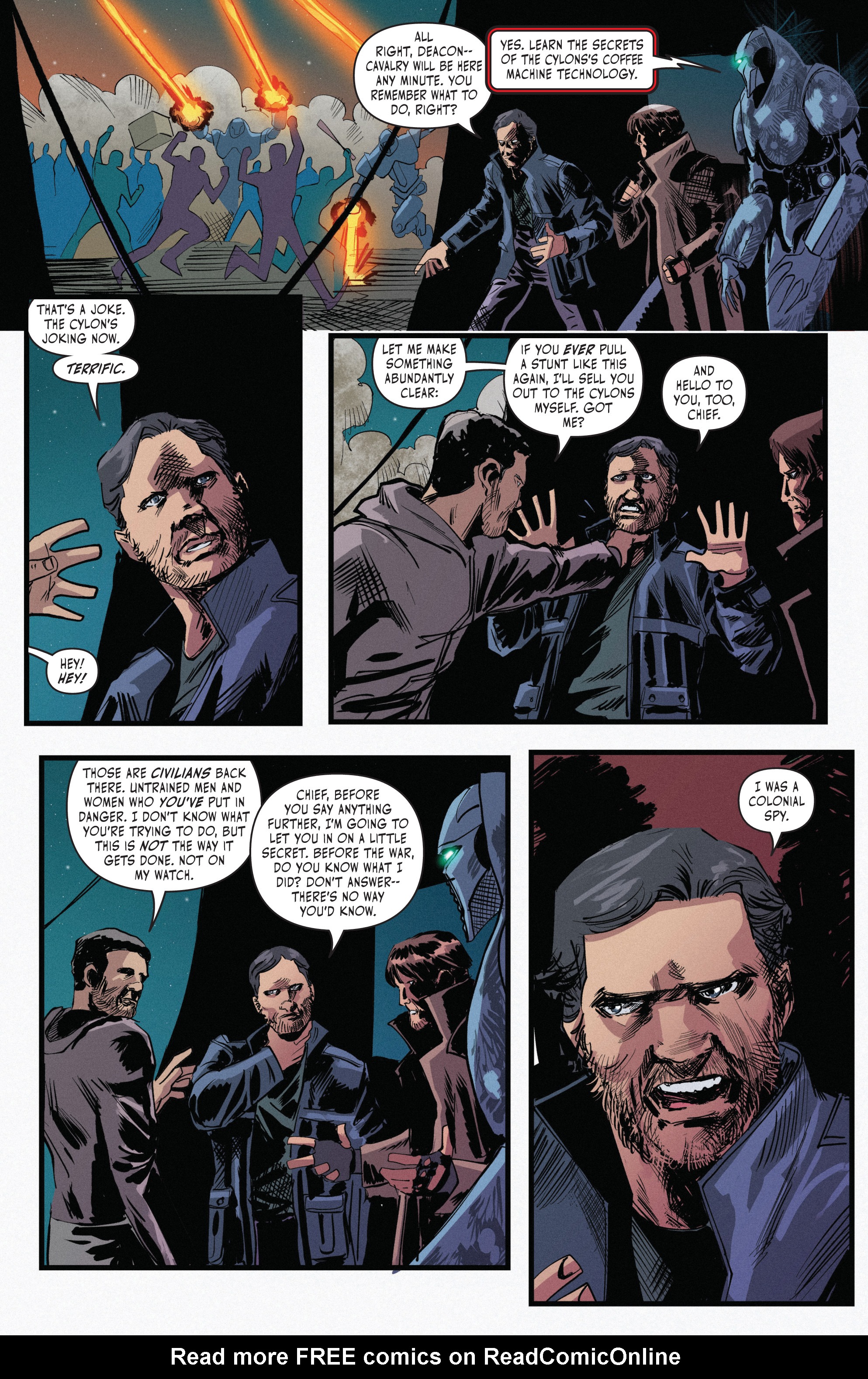 Read online Battlestar Galactica: Twilight Command comic -  Issue #3 - 11
