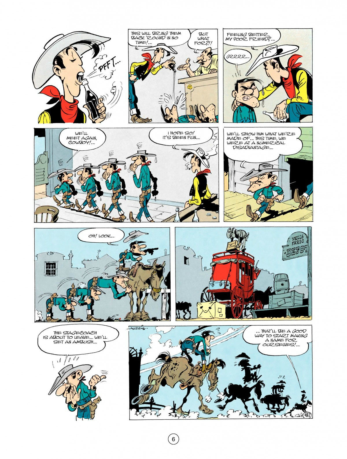 Read online A Lucky Luke Adventure comic -  Issue #28 - 7