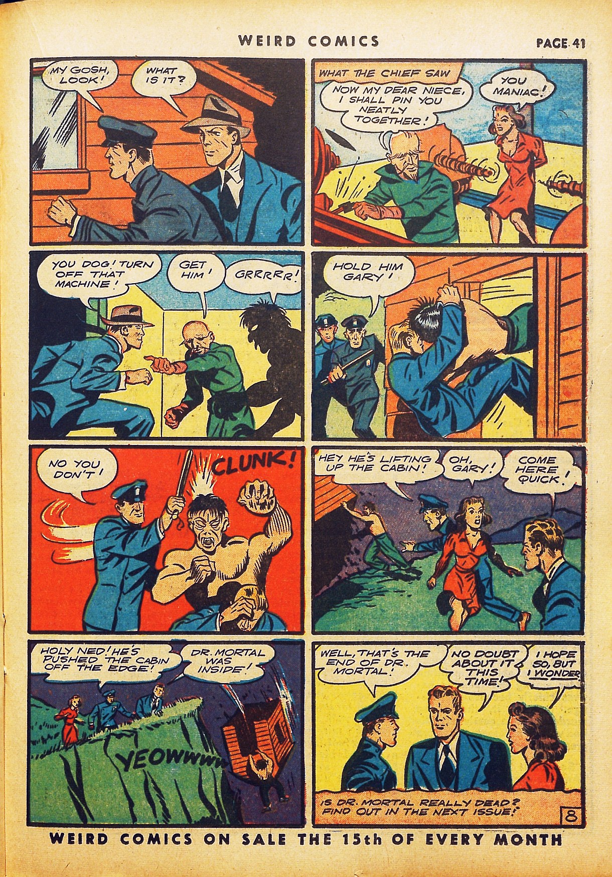 Read online Weird Comics comic -  Issue #12 - 42