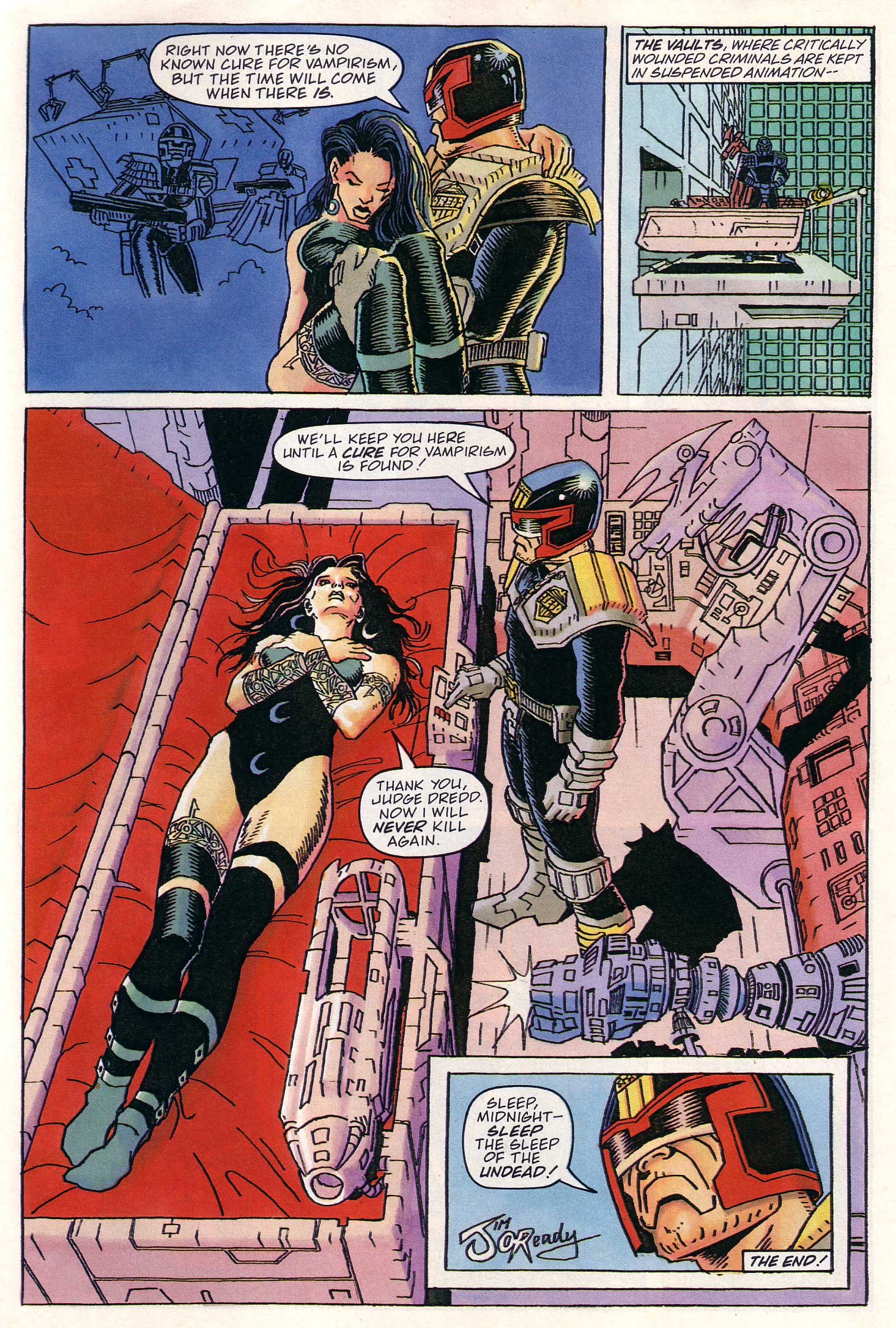 Read online Judge Dredd Lawman of the Future comic -  Issue #16 - 12
