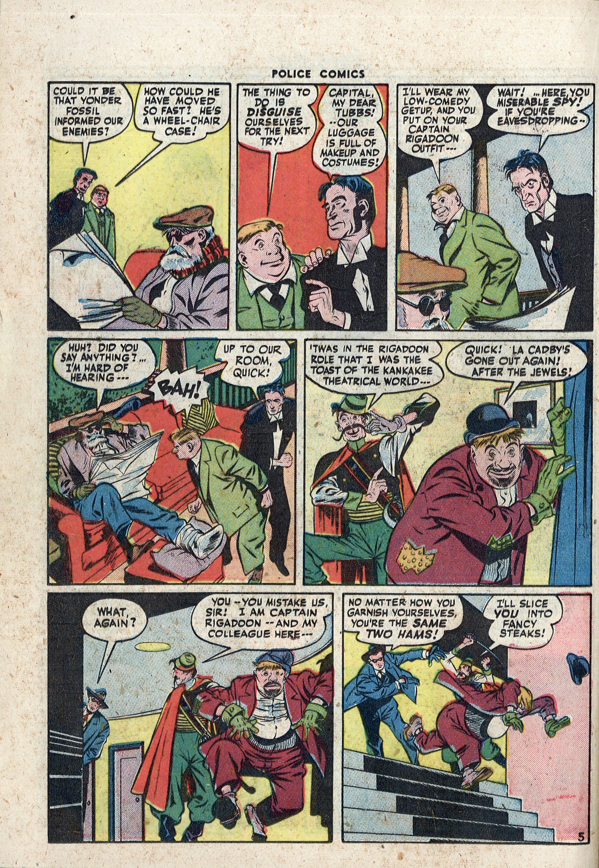 Read online Police Comics comic -  Issue #70 - 30