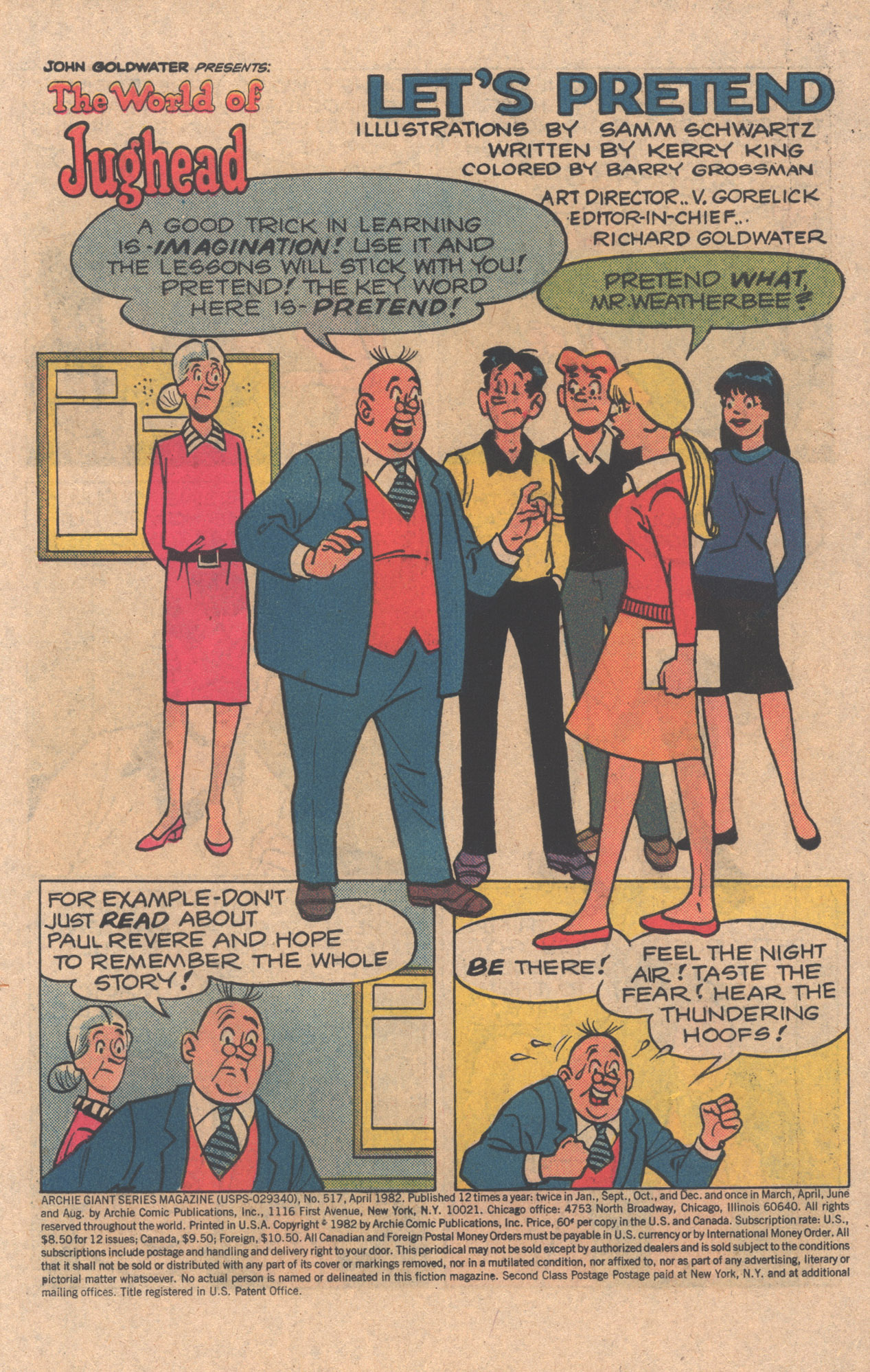 Read online Archie Giant Series Magazine comic -  Issue #517 - 3